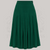 Lucille Pleated Skirt in Hampton Green