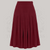 Lucille Pleated Skirt in Windsor Wine