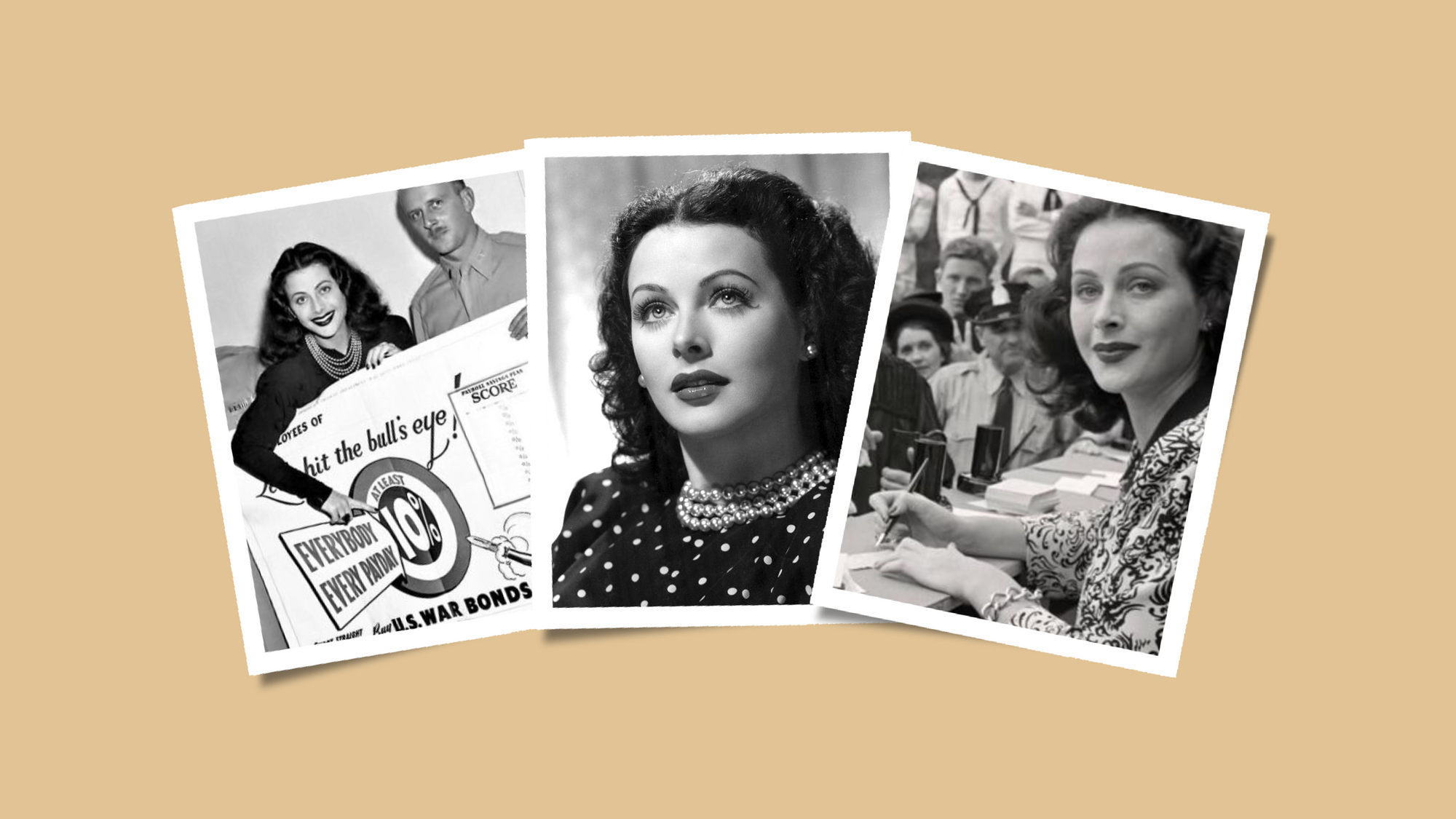 Hedy Lamarr - Hollywood Beauty and Mother of Wi-Fi