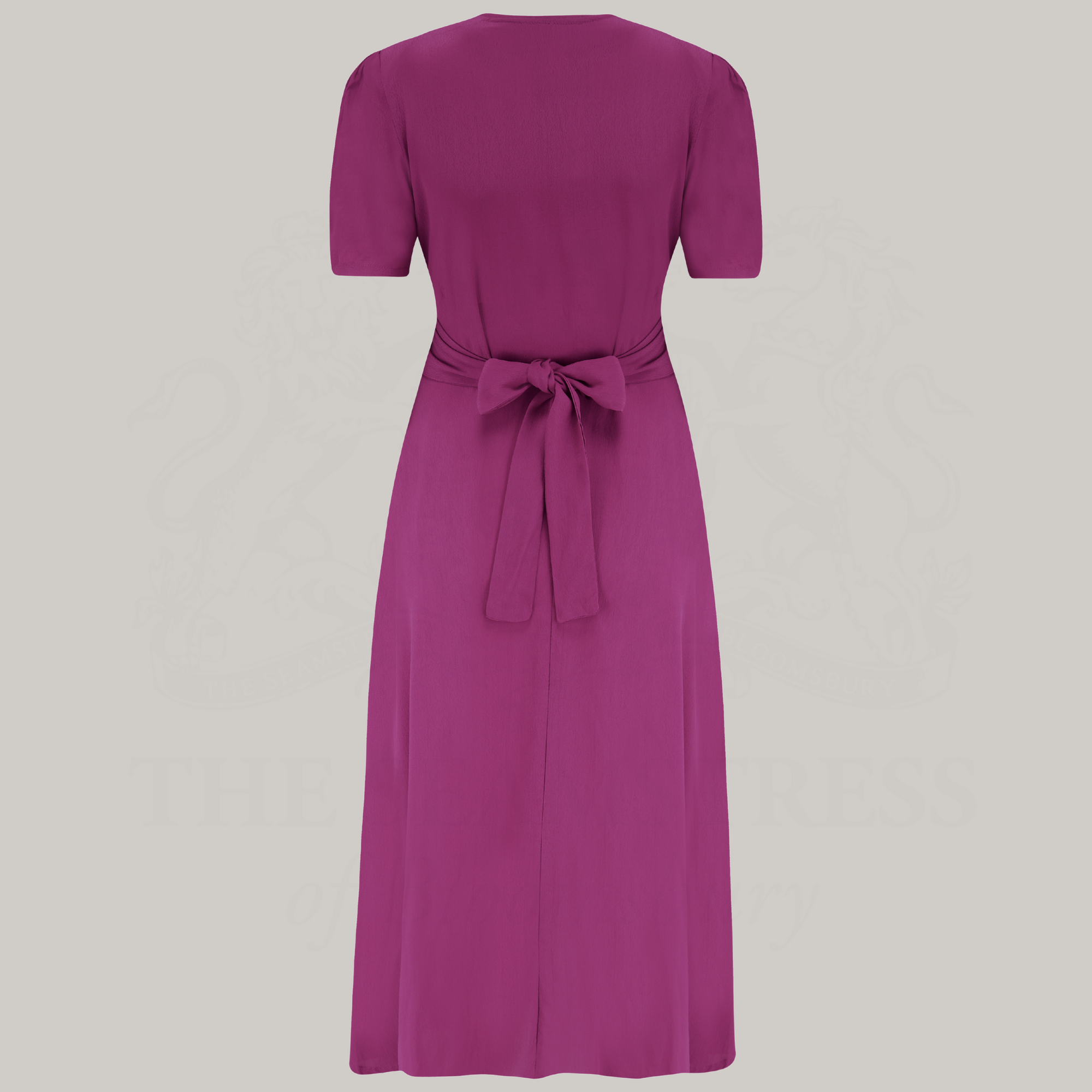 Ruby Dress in Mulberry