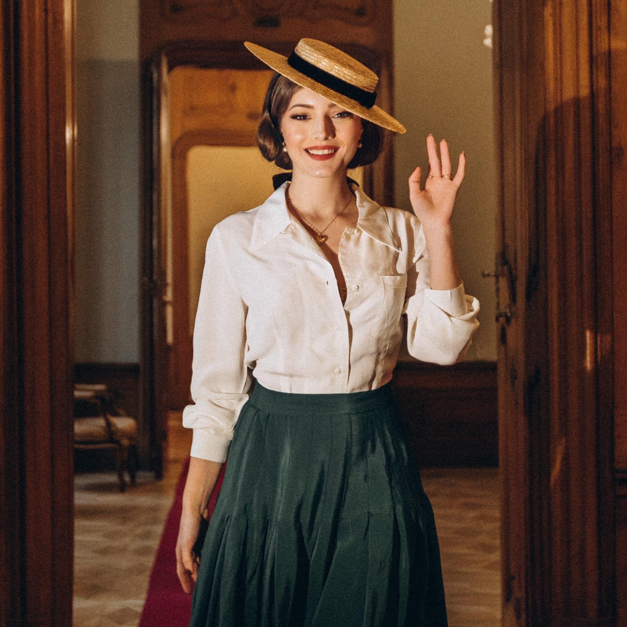 Jacqui Blouse in Cream