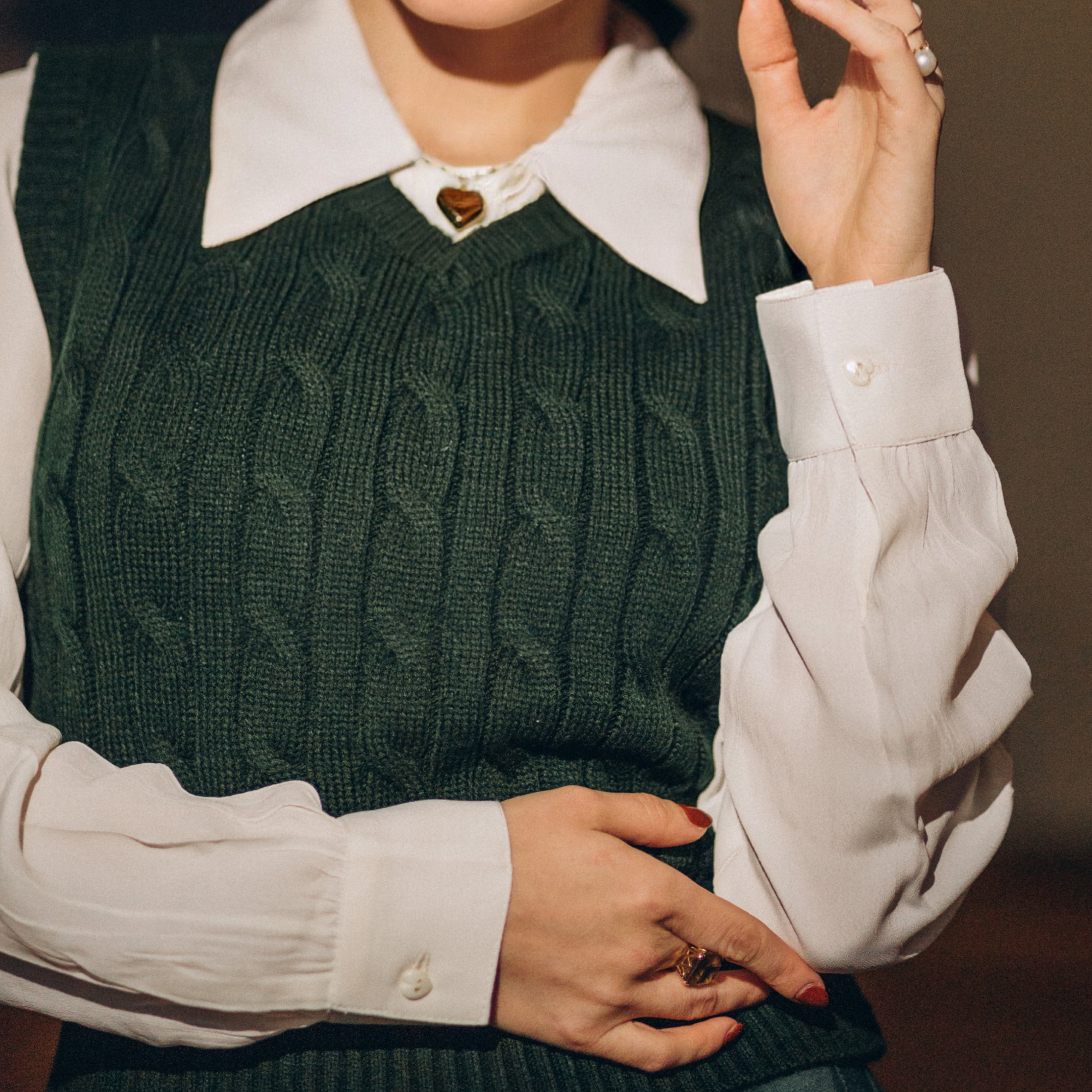 Jacqui Blouse in Cream