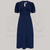 Dolores Dress in French Navy