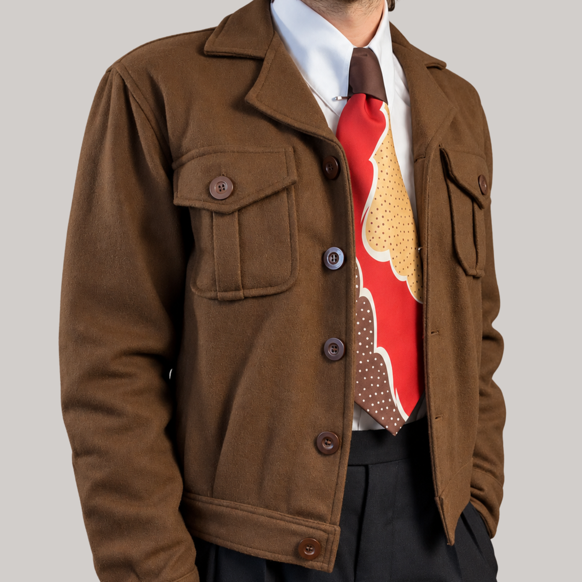 Henry Jacket in Brown
