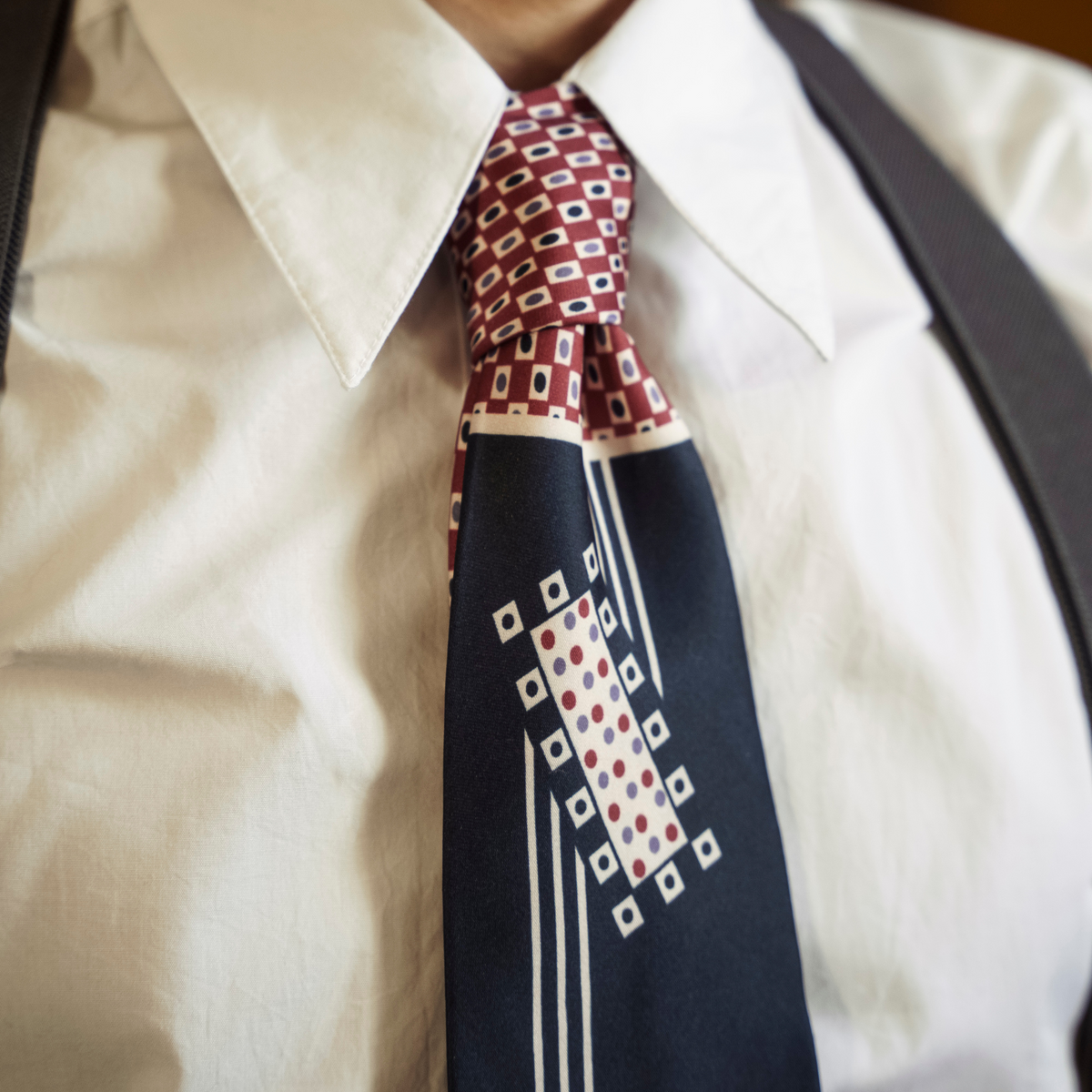 Men&#39;s 1940s Silk Tie