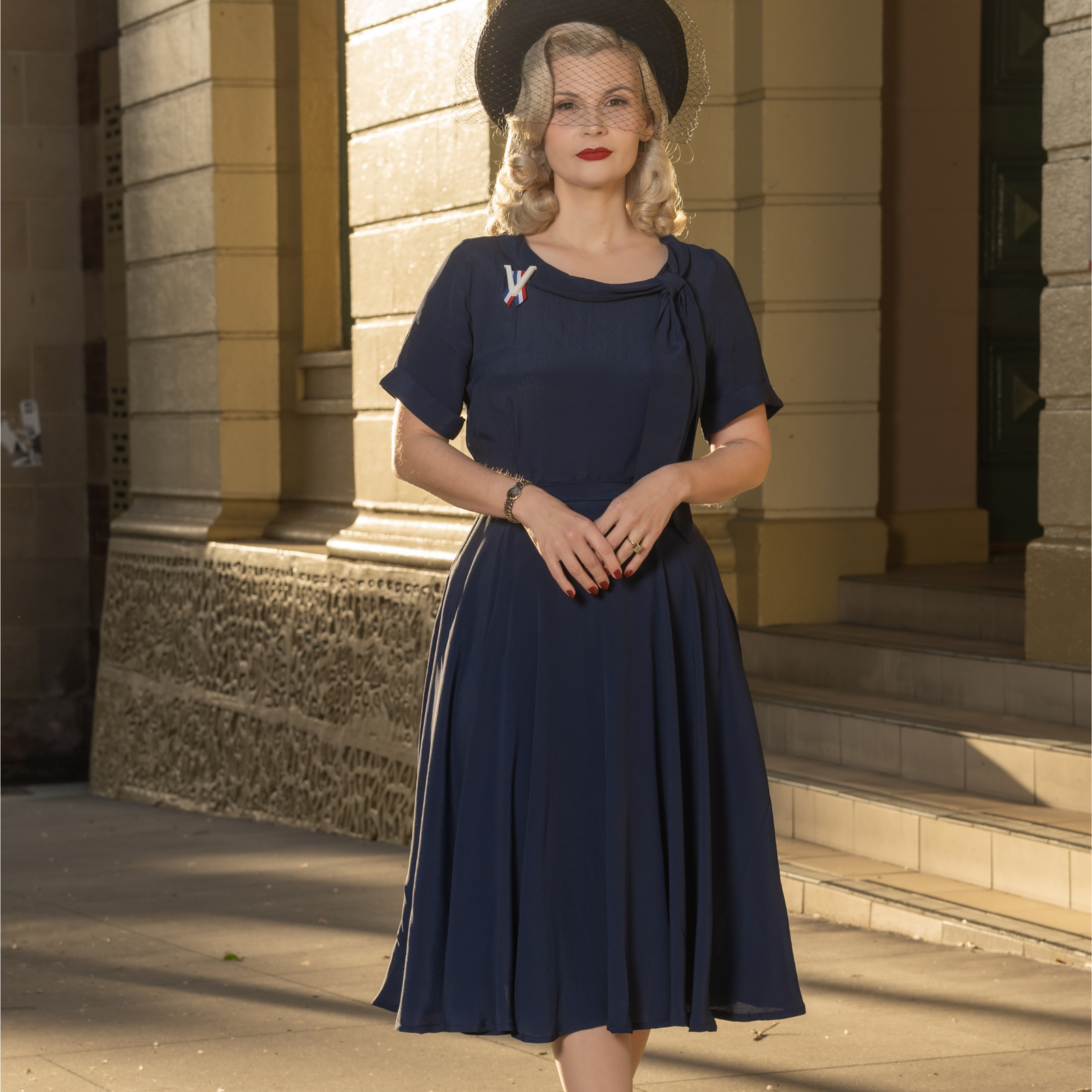 1940s Vintage Style Dresses - The Seamstress of Bloomsbury 1940s Vintage Style Dresses - The Seamstress of Bloomsbury