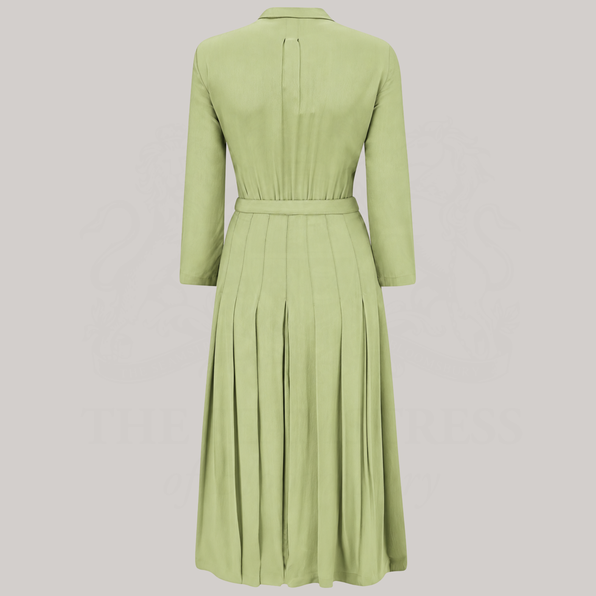 Lucille Shirtwaister Dress in Pistachio