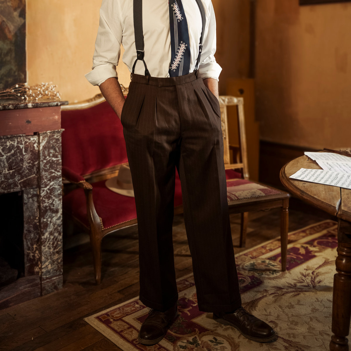 Men&#39;s 1940s Trousers