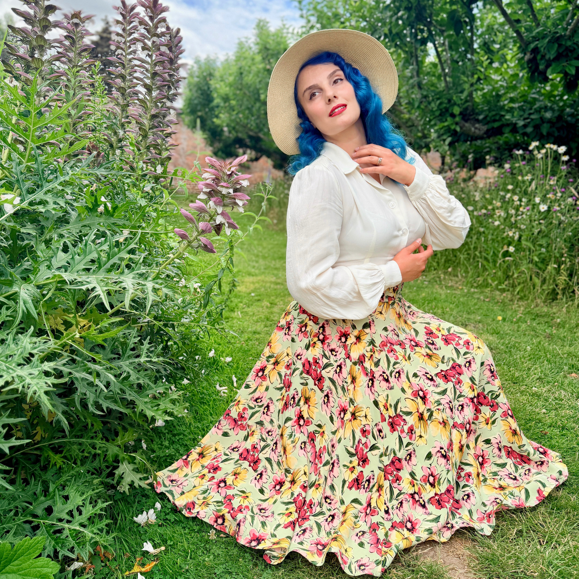 Isabelle Skirt in Wildflower