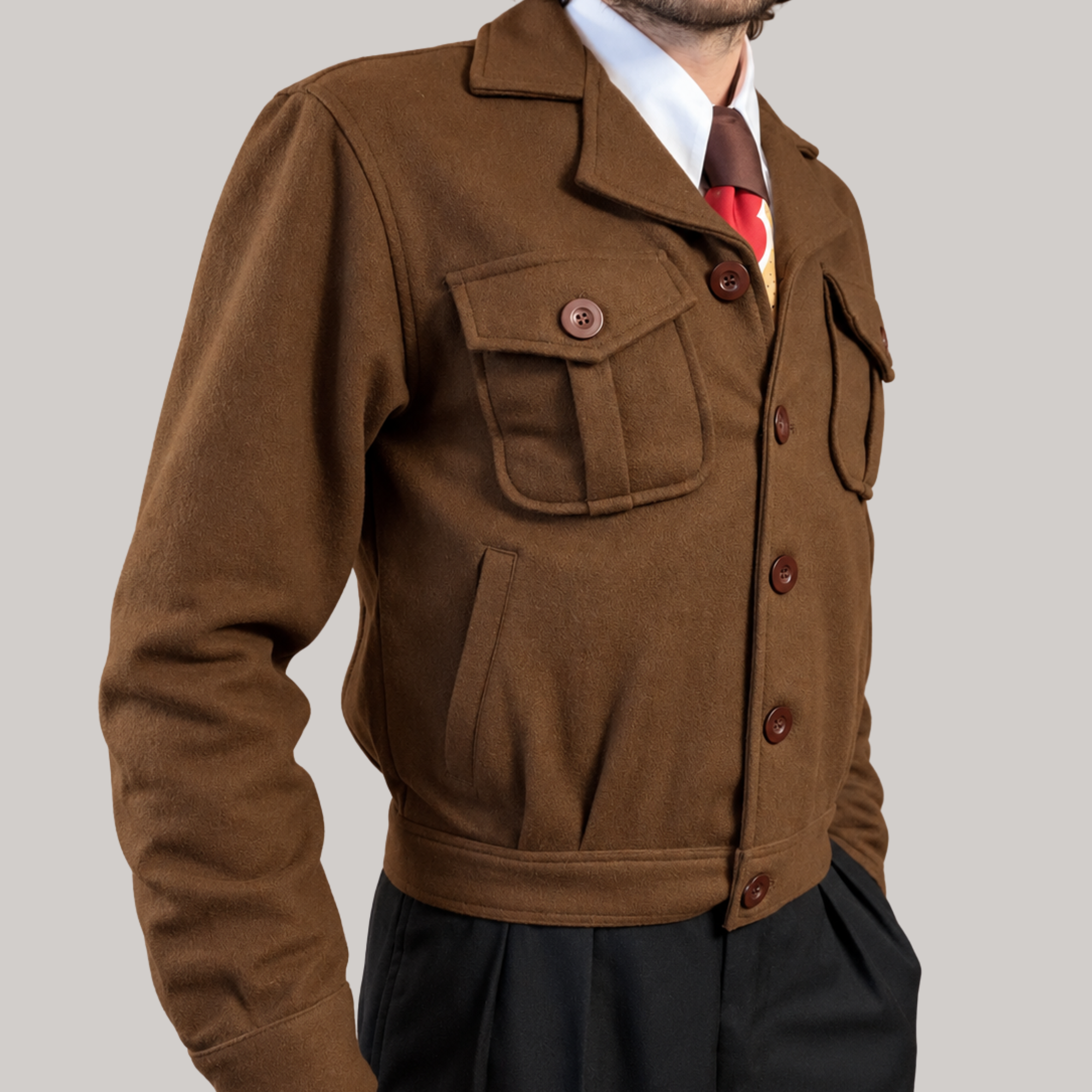 Henry Jacket in Brown