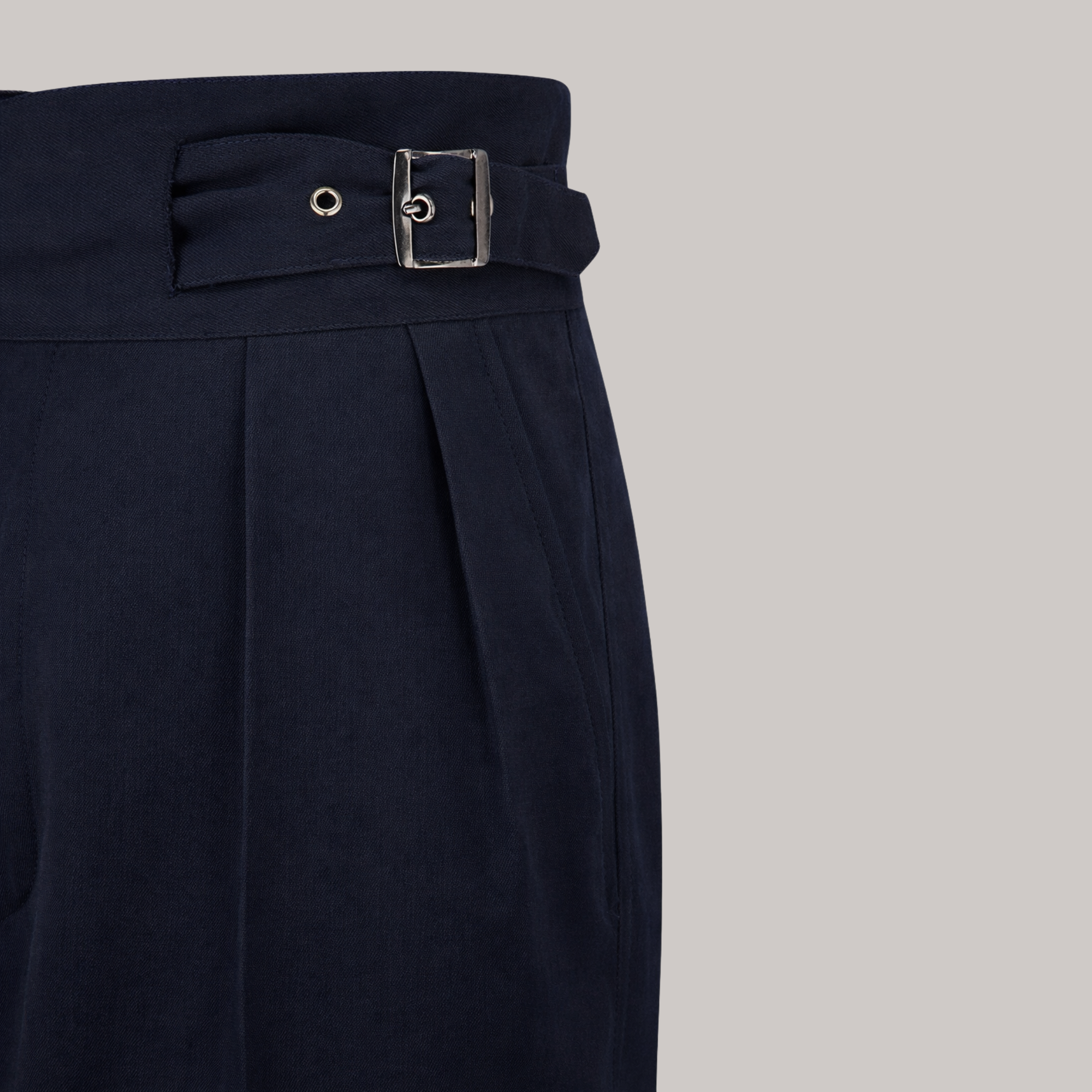 Men's 1940s Gurkha Shorts in Navy