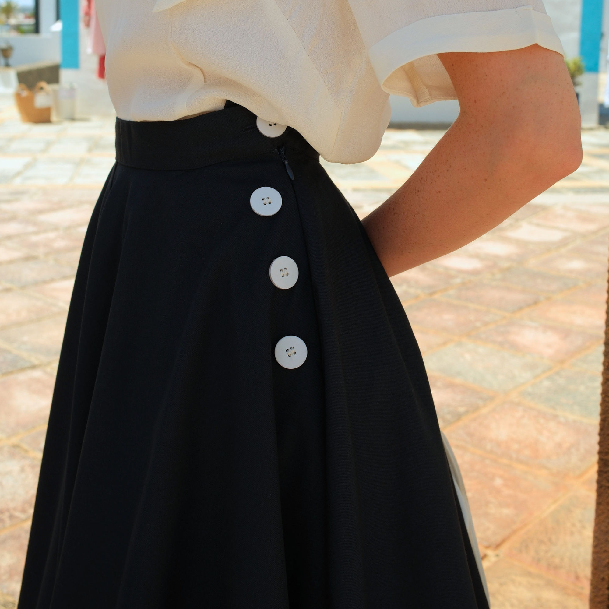 Sylvia Skirt in Navy