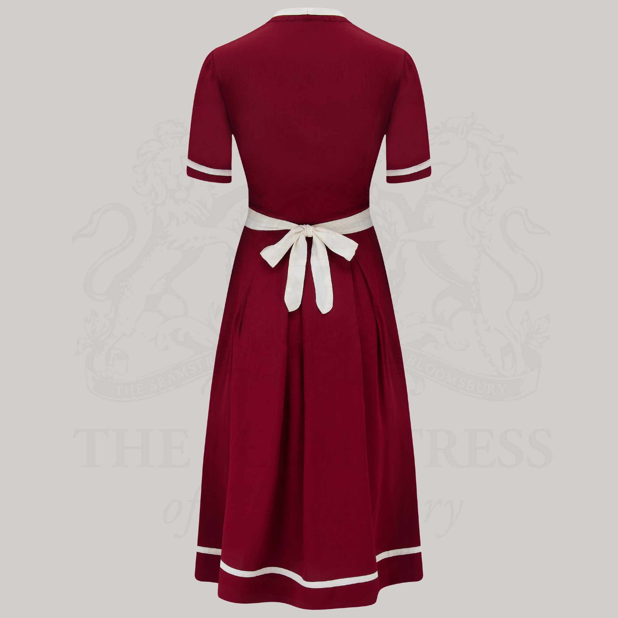 Francoise Dress in Windsor Wine