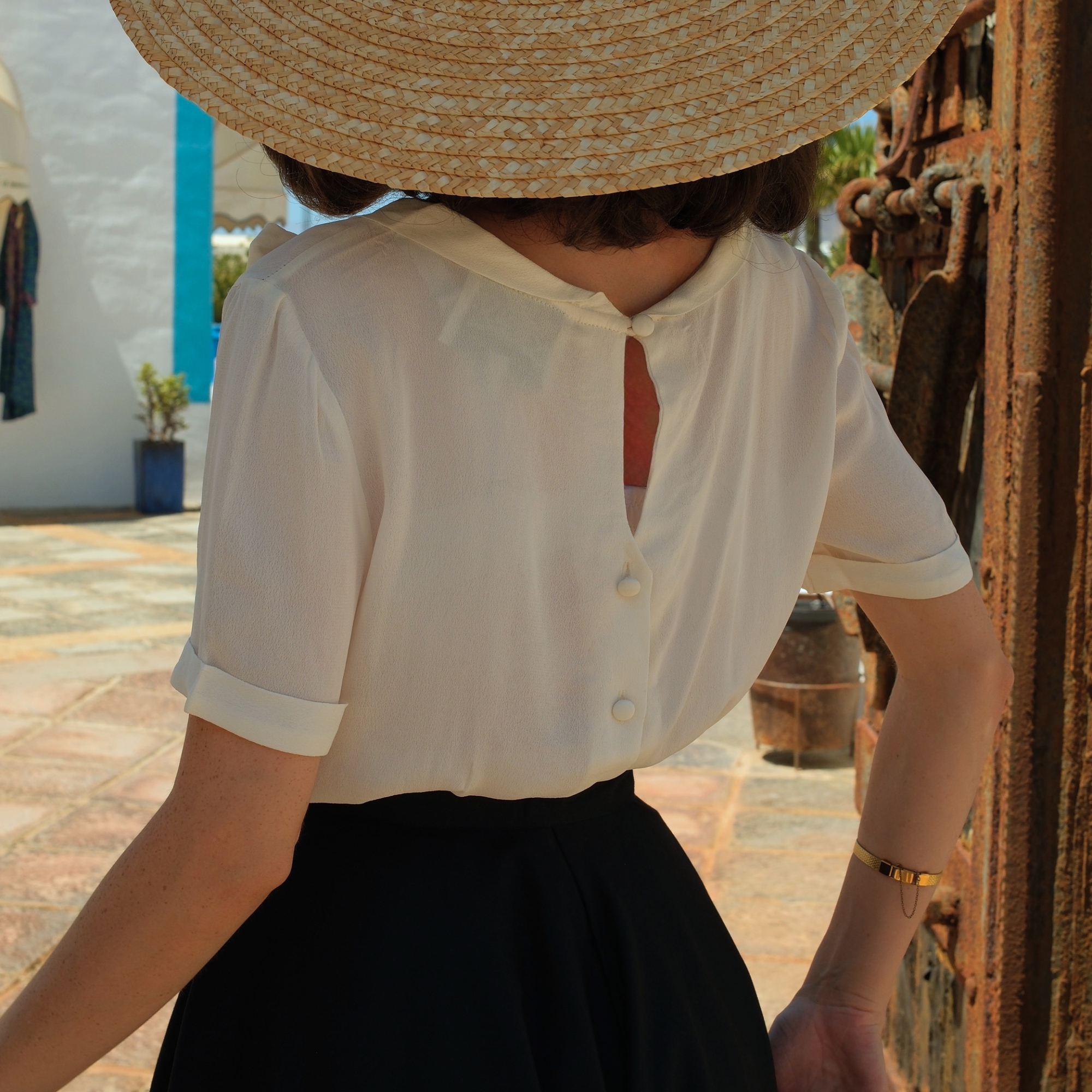 Cindy Blouse in Cream