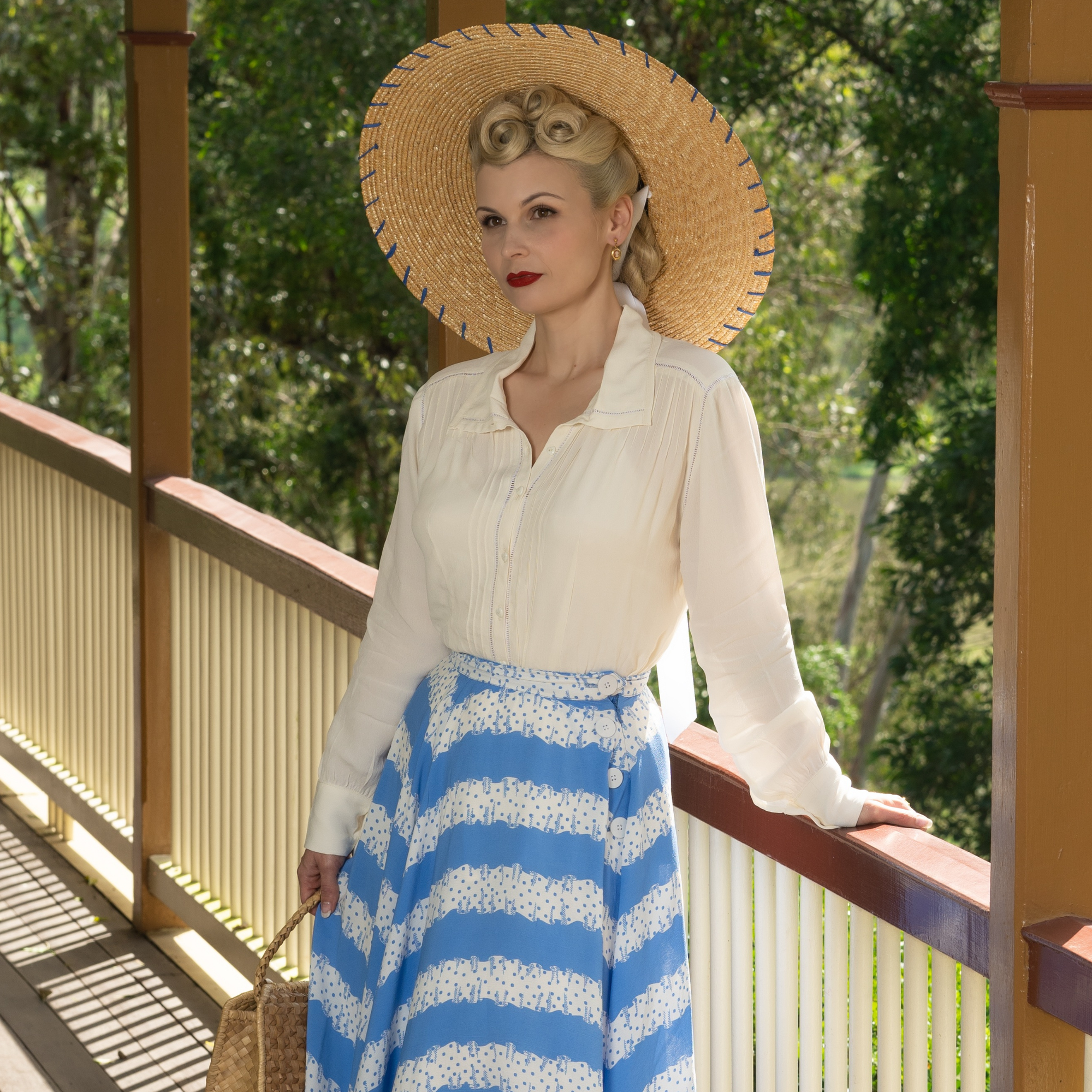 Alice Blouse in Cream