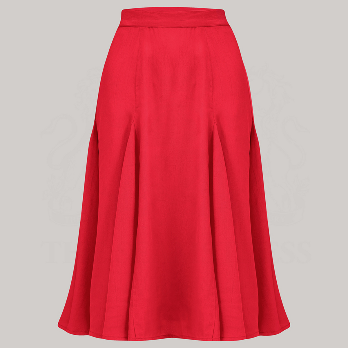 A 1940s inspired red dancing skirt 