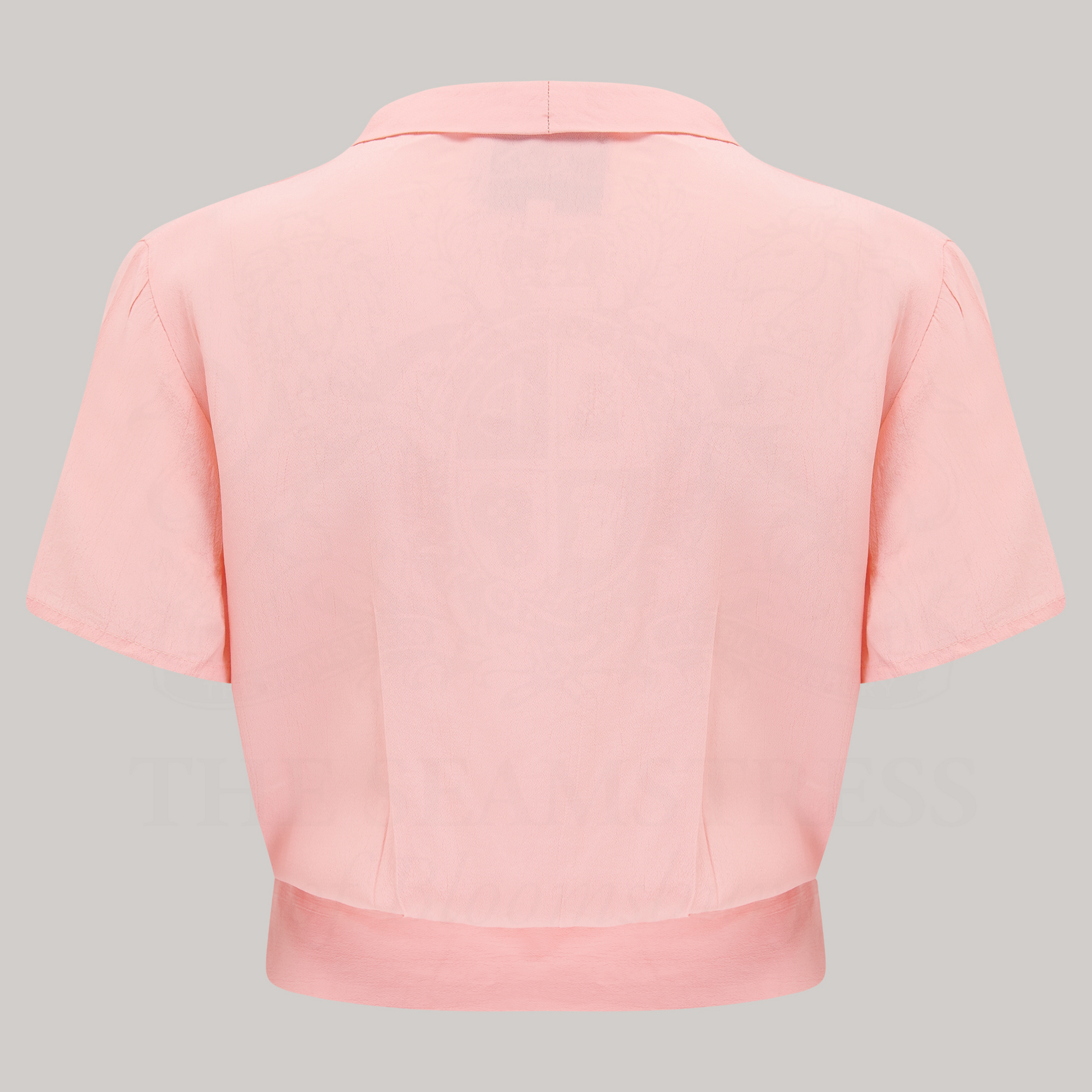 Bonnie Sailor Blouse Short Sleeve in Blossom Pink