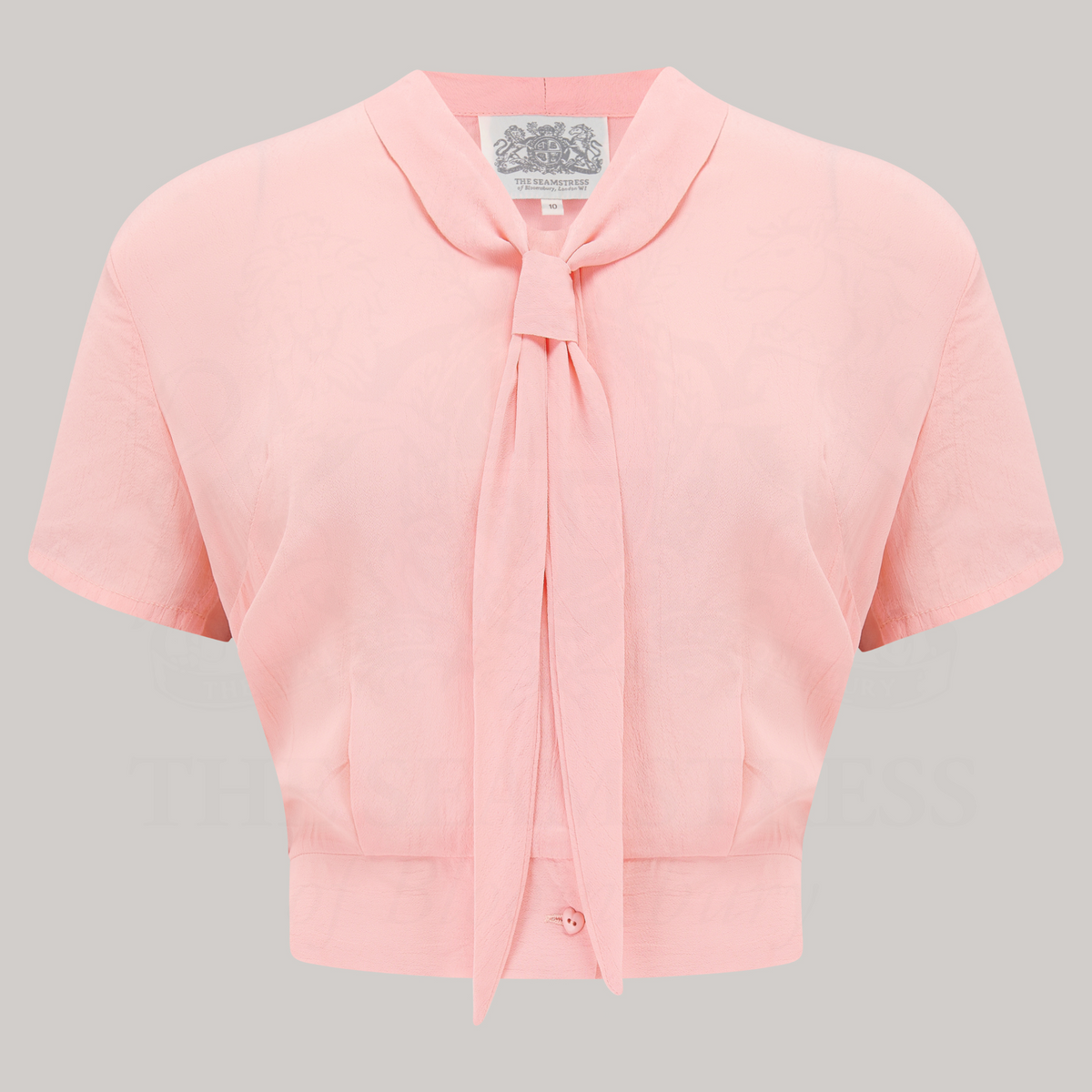 Bonnie Sailor Blouse Short Sleeve in Blossom Pink