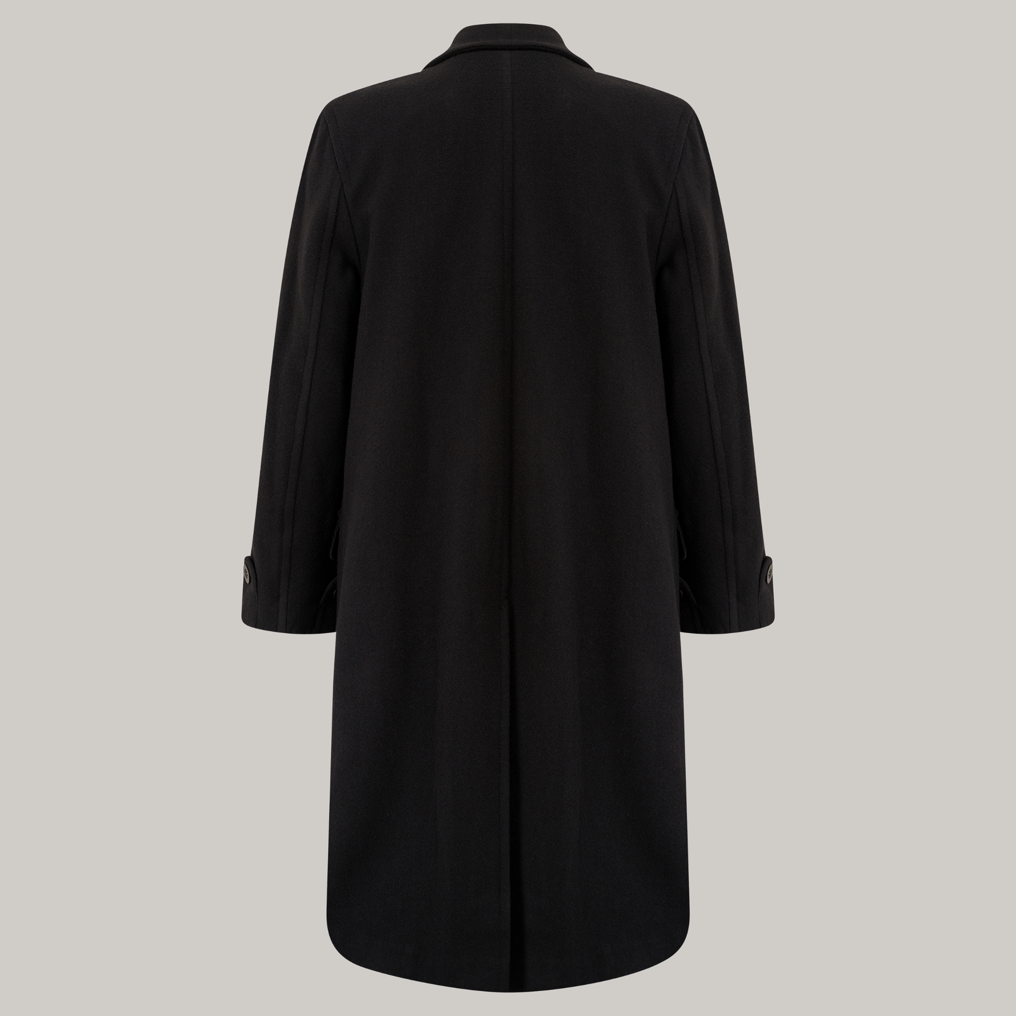 Cagney Overcoat in Black