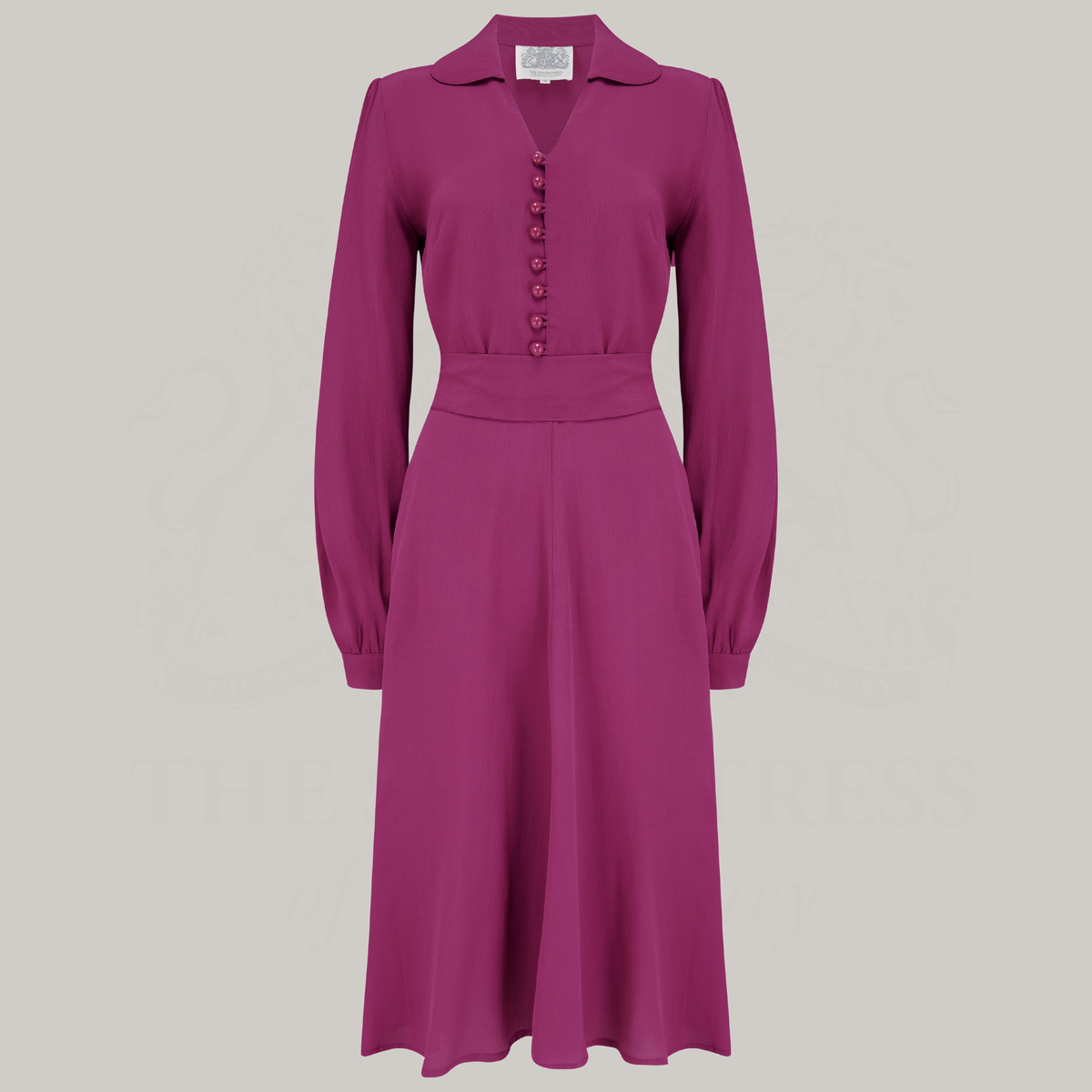 Clarice Dress in Mulberry