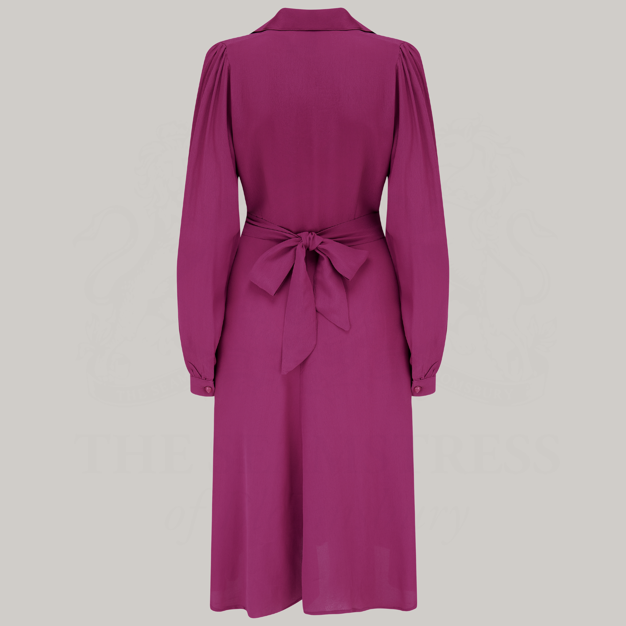Clarice Dress in Mulberry