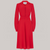 Clarice Dress in Lipstick Red