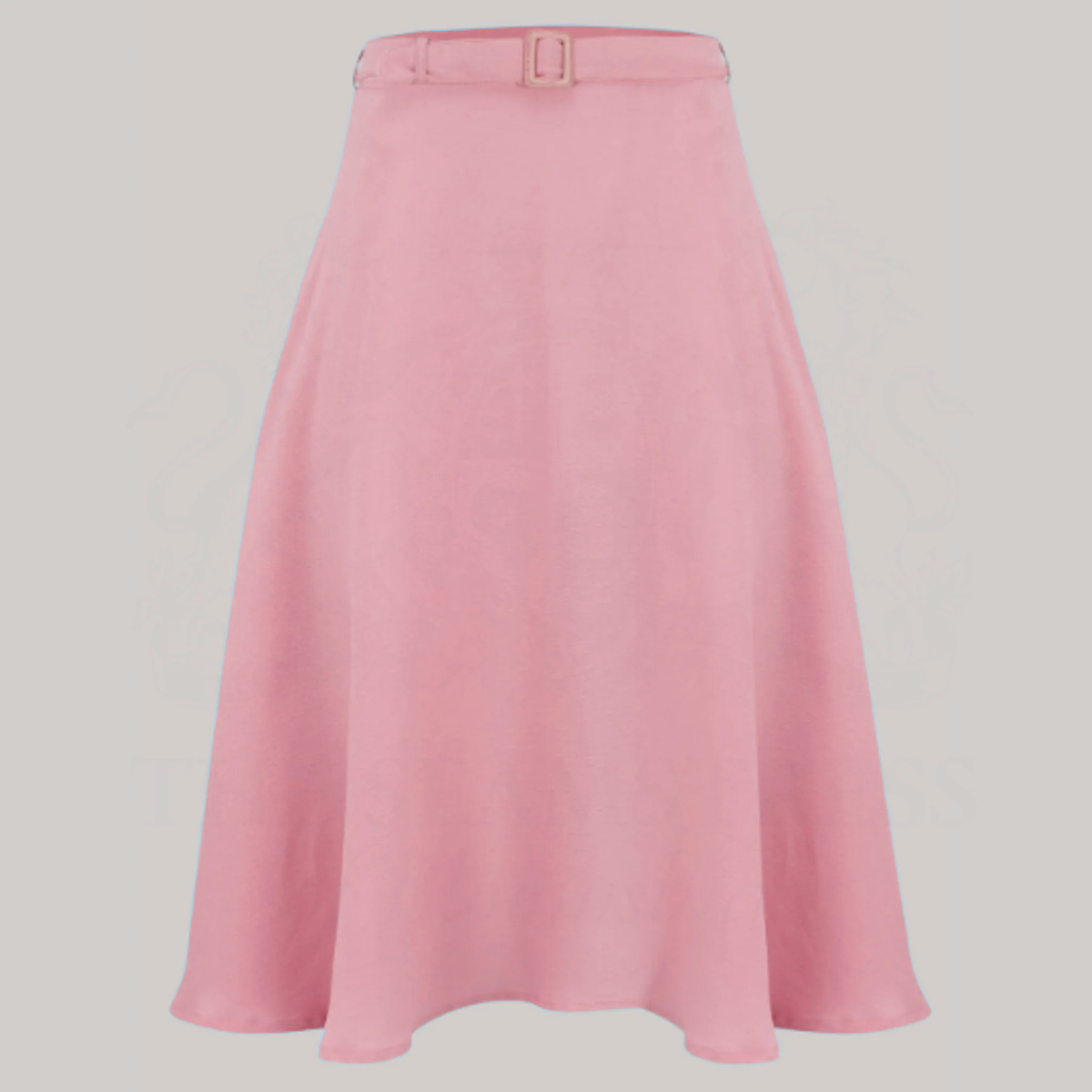 Circle Skirt in Blossom Pink