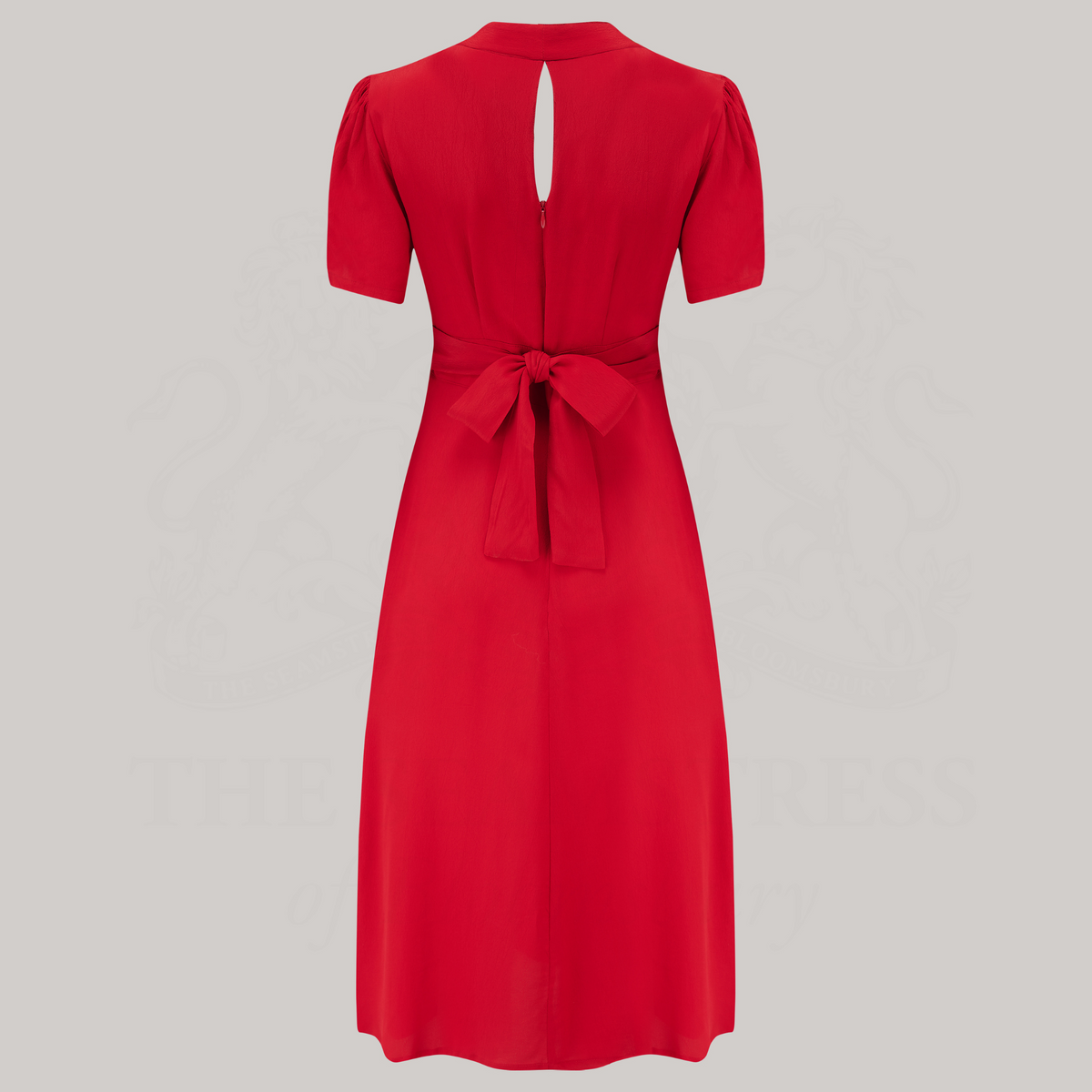 Dolores Dress in Lipstick Red