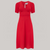 Dolores Dress in Lipstick Red