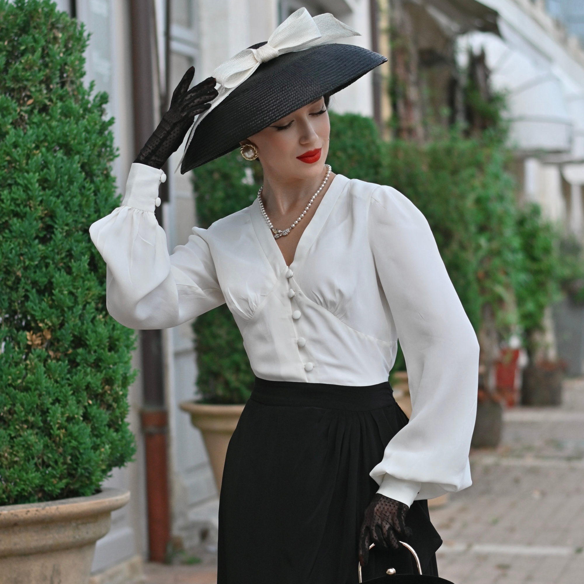 Jay Blouse in Cream