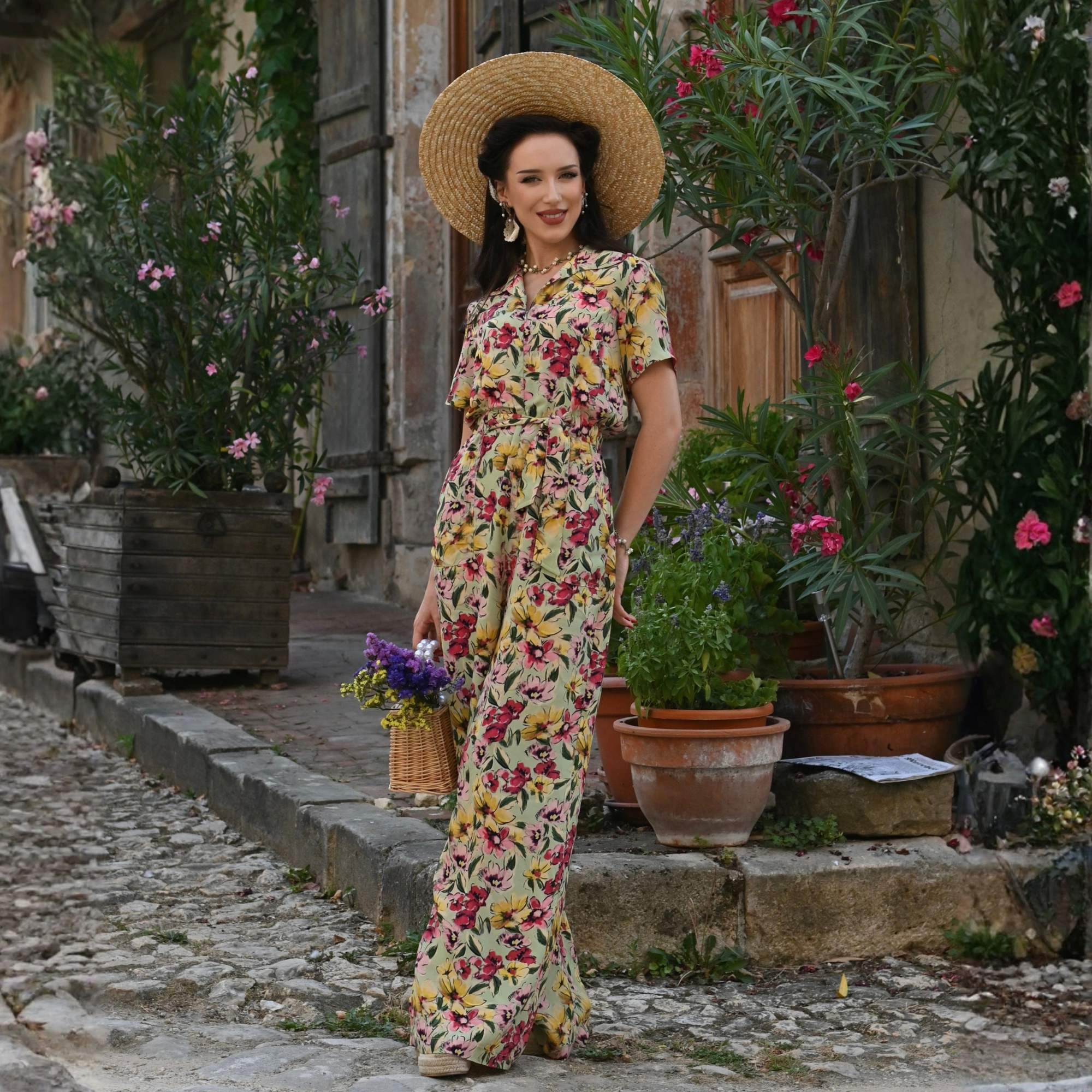 Lauren Siren Suit in Wildflower (pre-order)