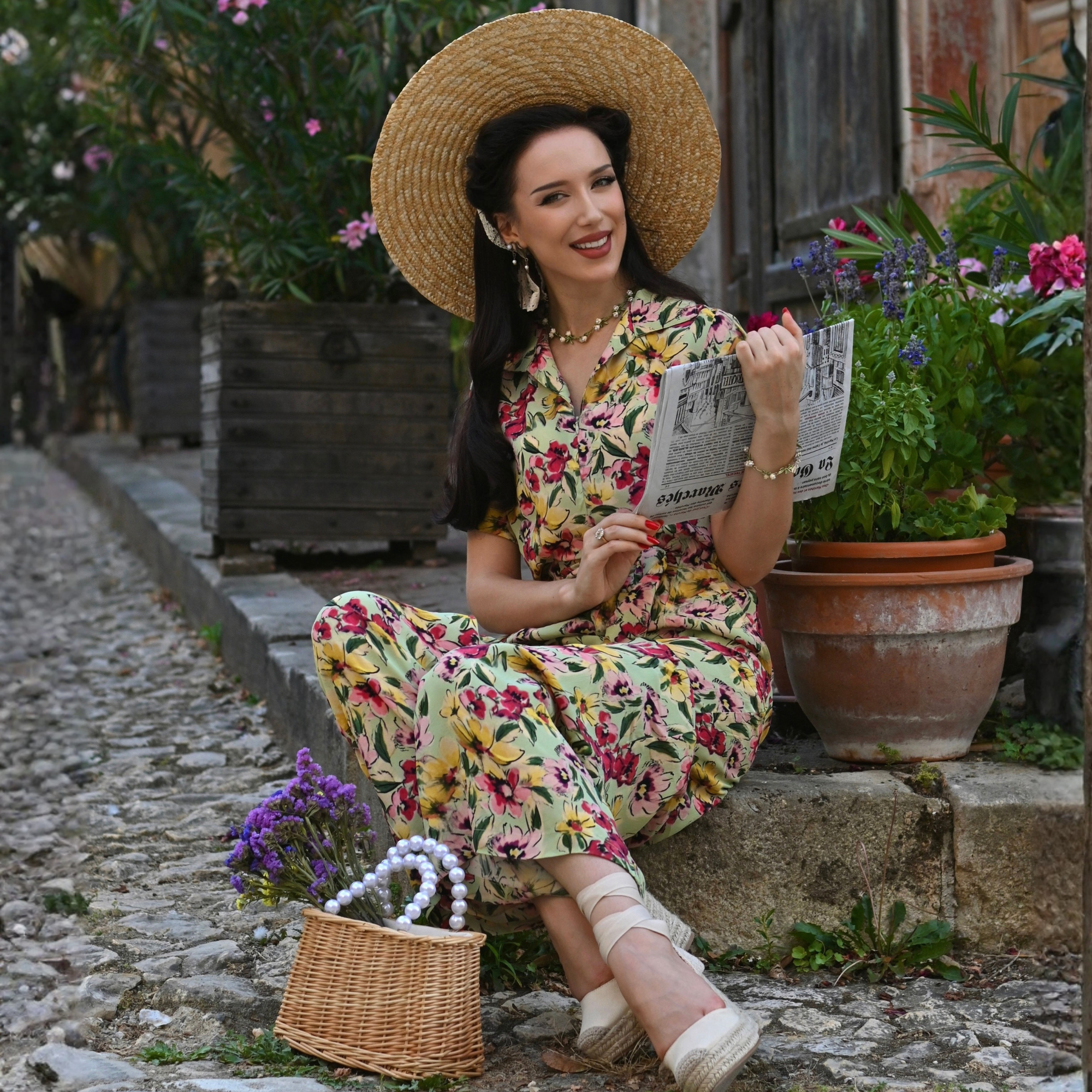 Lauren Siren Suit in Wildflower (pre-order)
