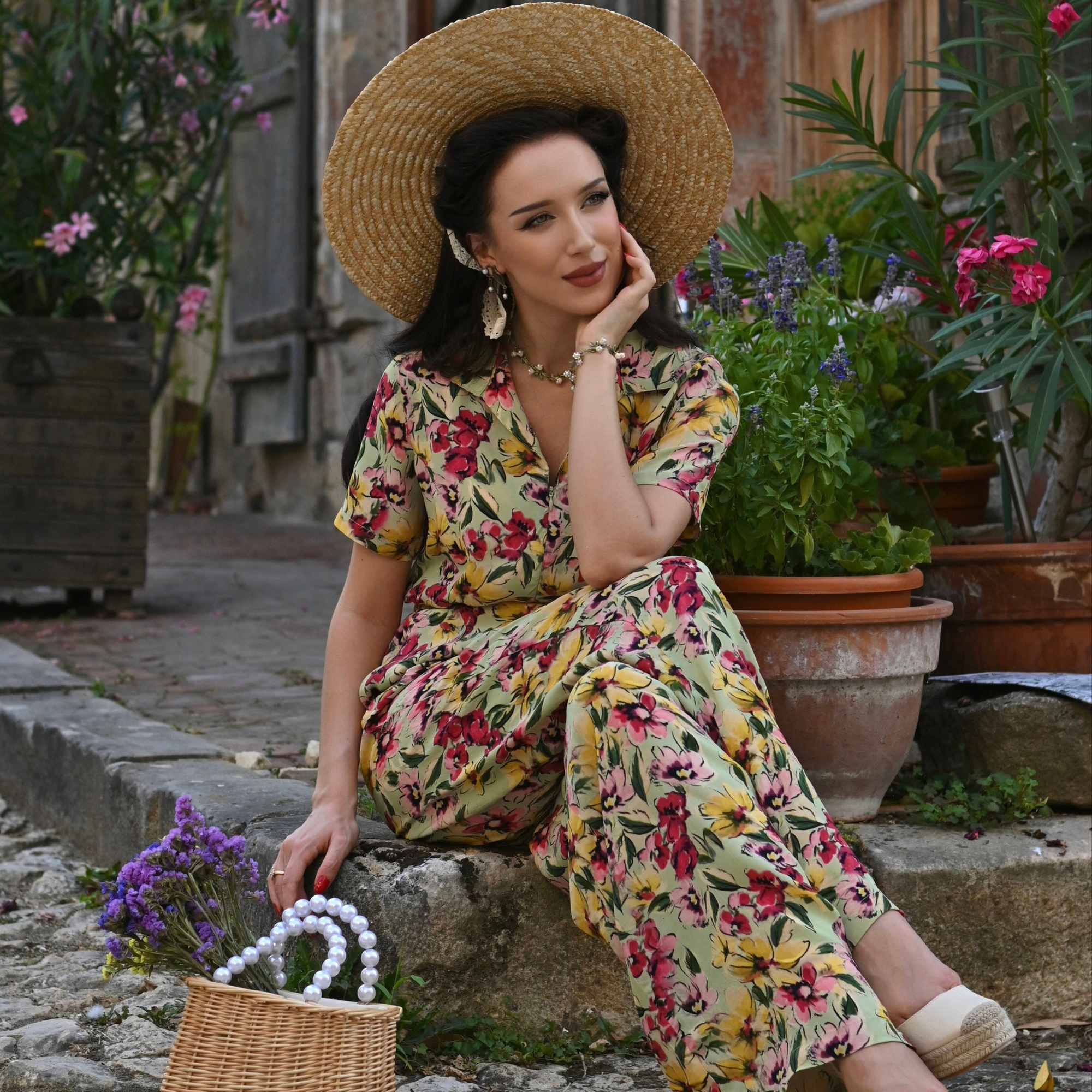 Lauren Siren Suit in Wildflower (pre-order)