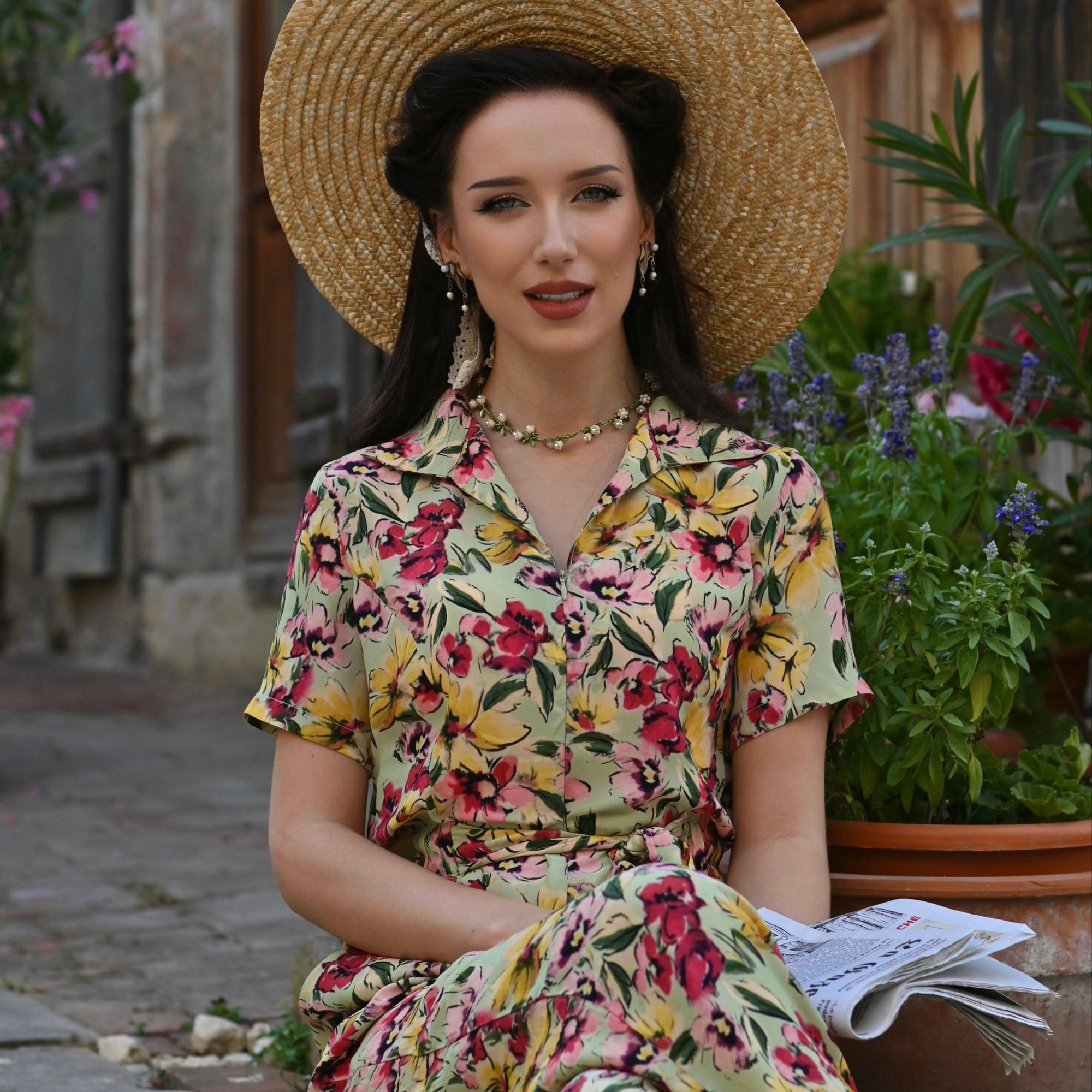 Lauren Siren Suit in Wildflower (pre-order)