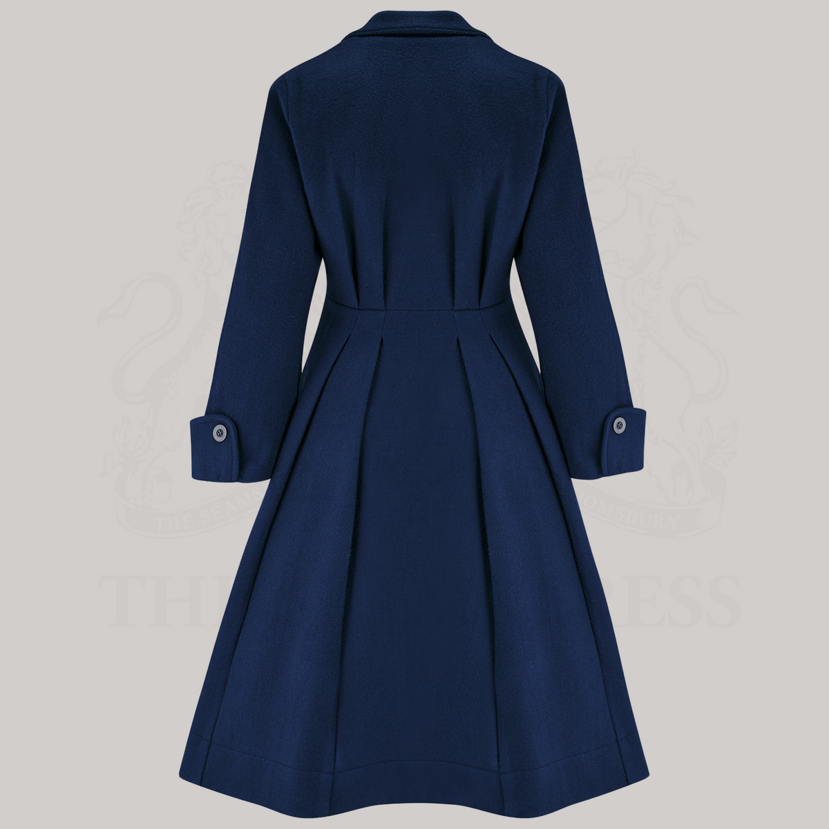 Elizabeth Coat in Navy