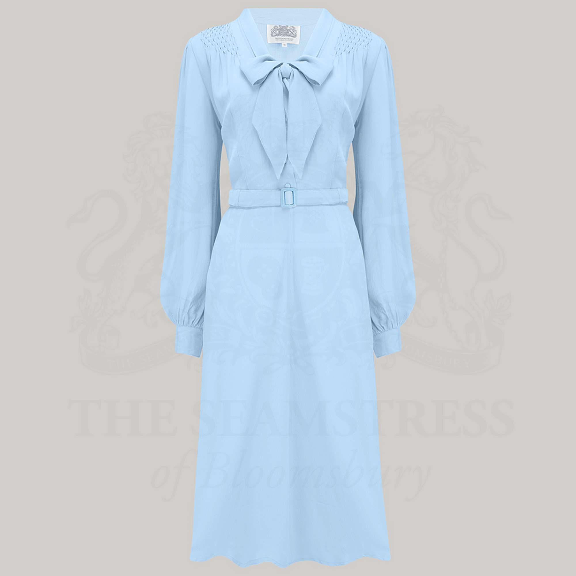 Eva top blue dress