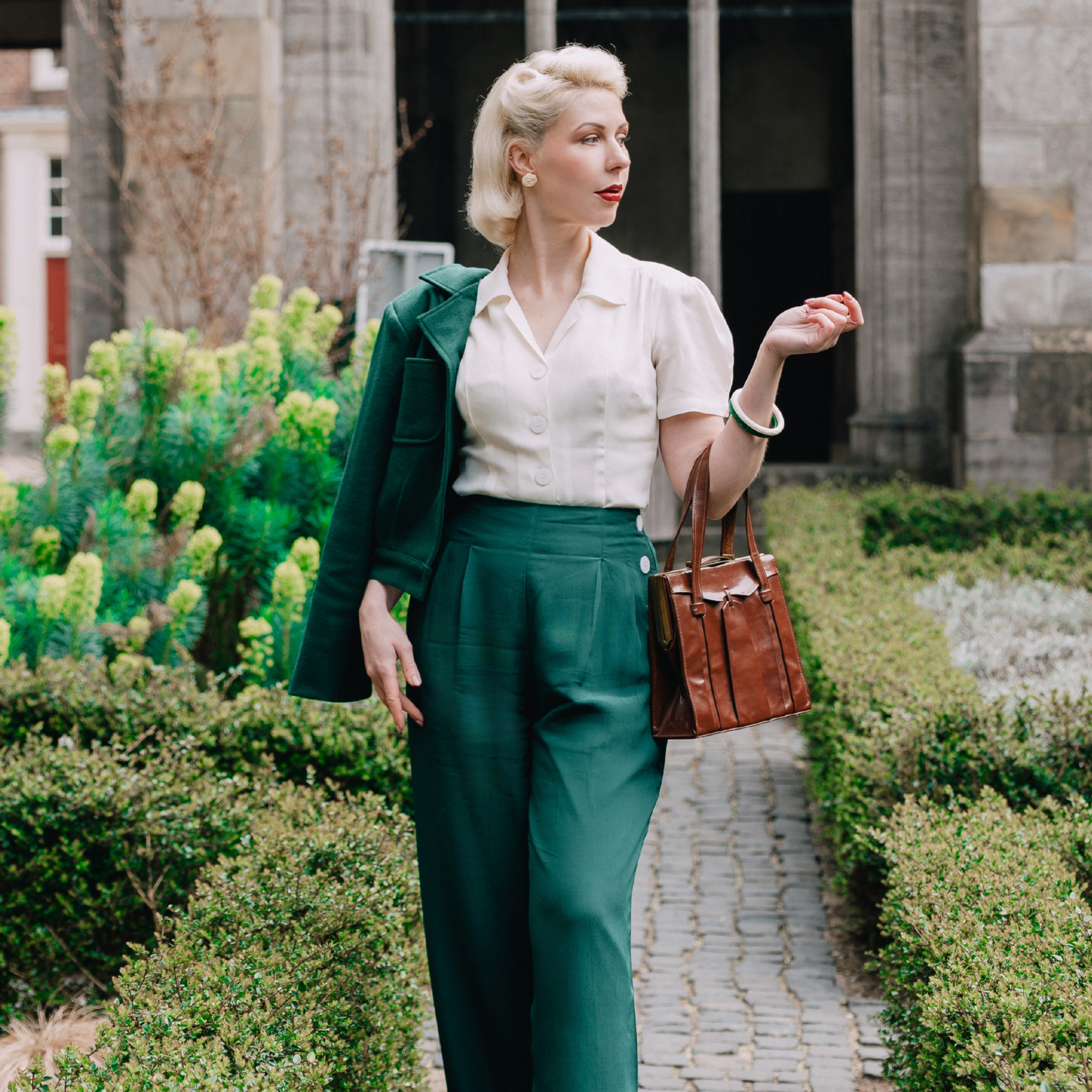 Grace Blouse in Cream
