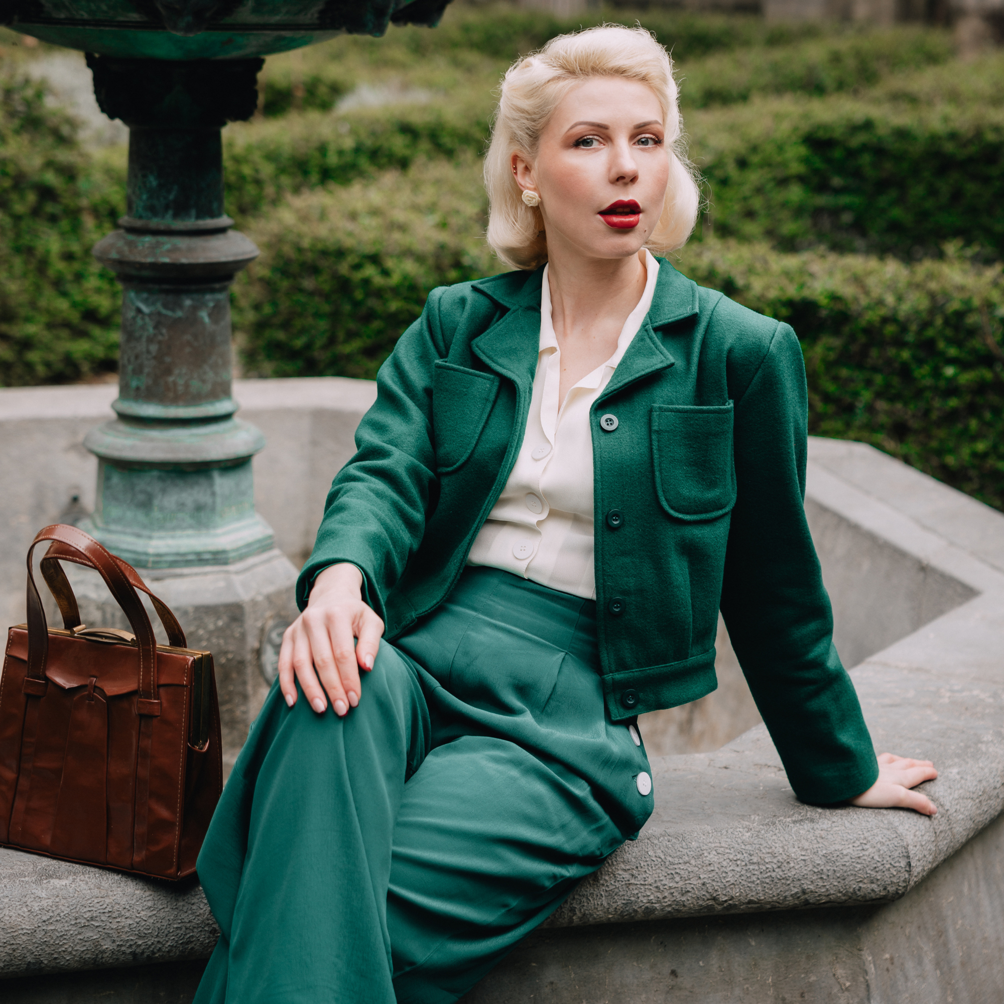 Grace Blouse in Cream