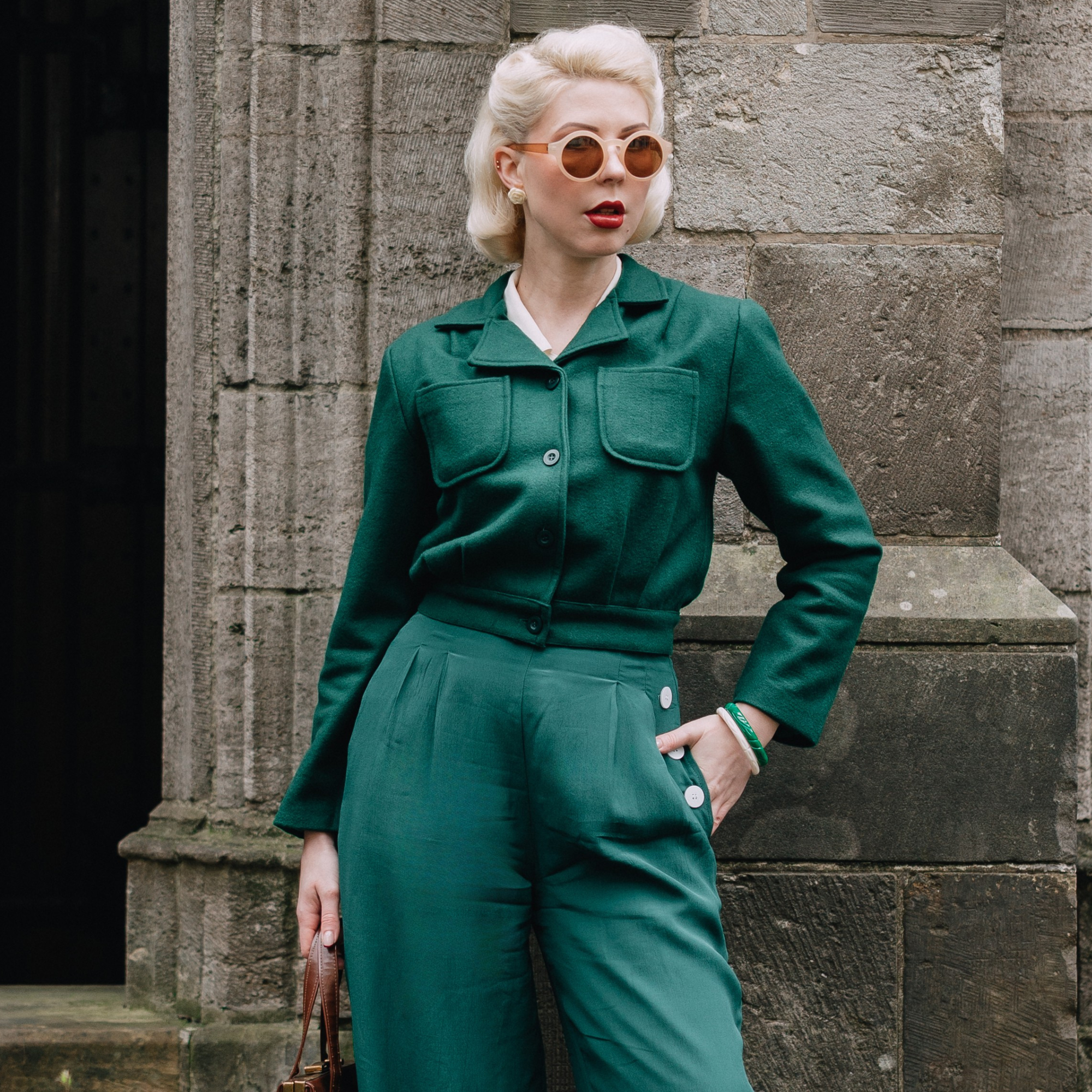 Utility Jacket in Green