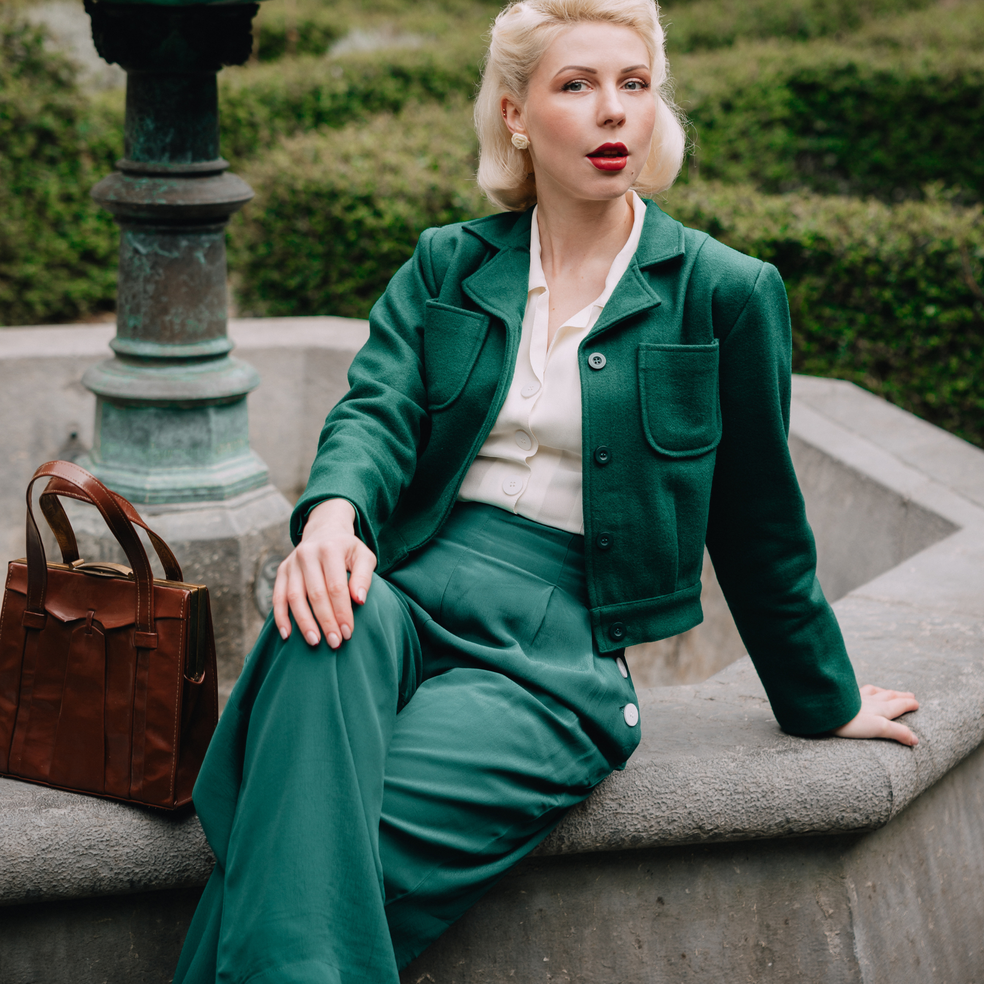 Utility Jacket in Green