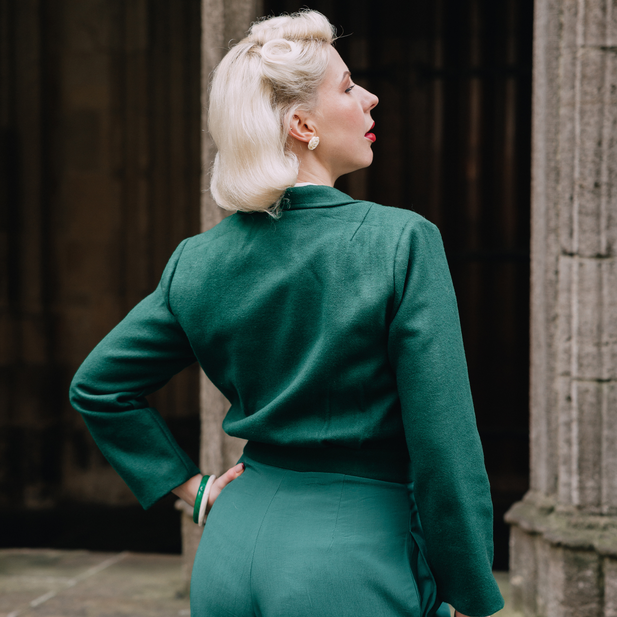 Utility Jacket in Green