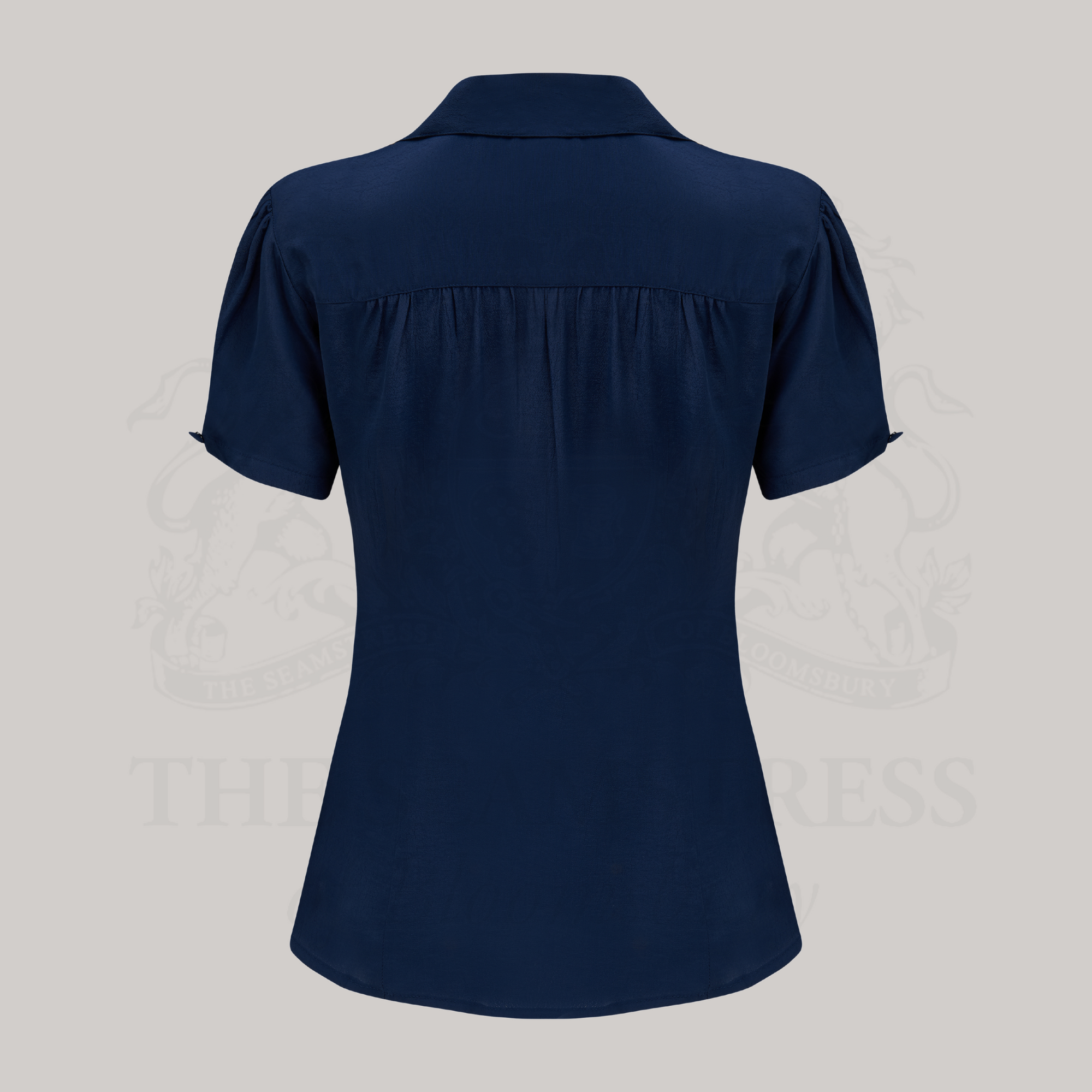 Grace Blouse in French Navy