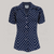 Grace Blouse in Navy Polka