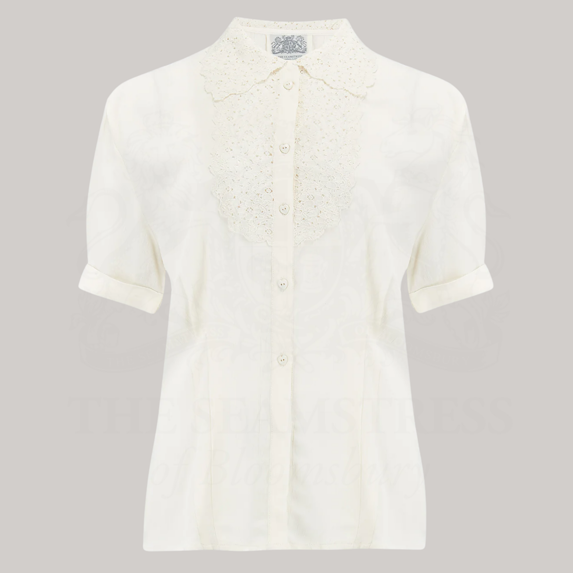 Lacey Blouse in Cream