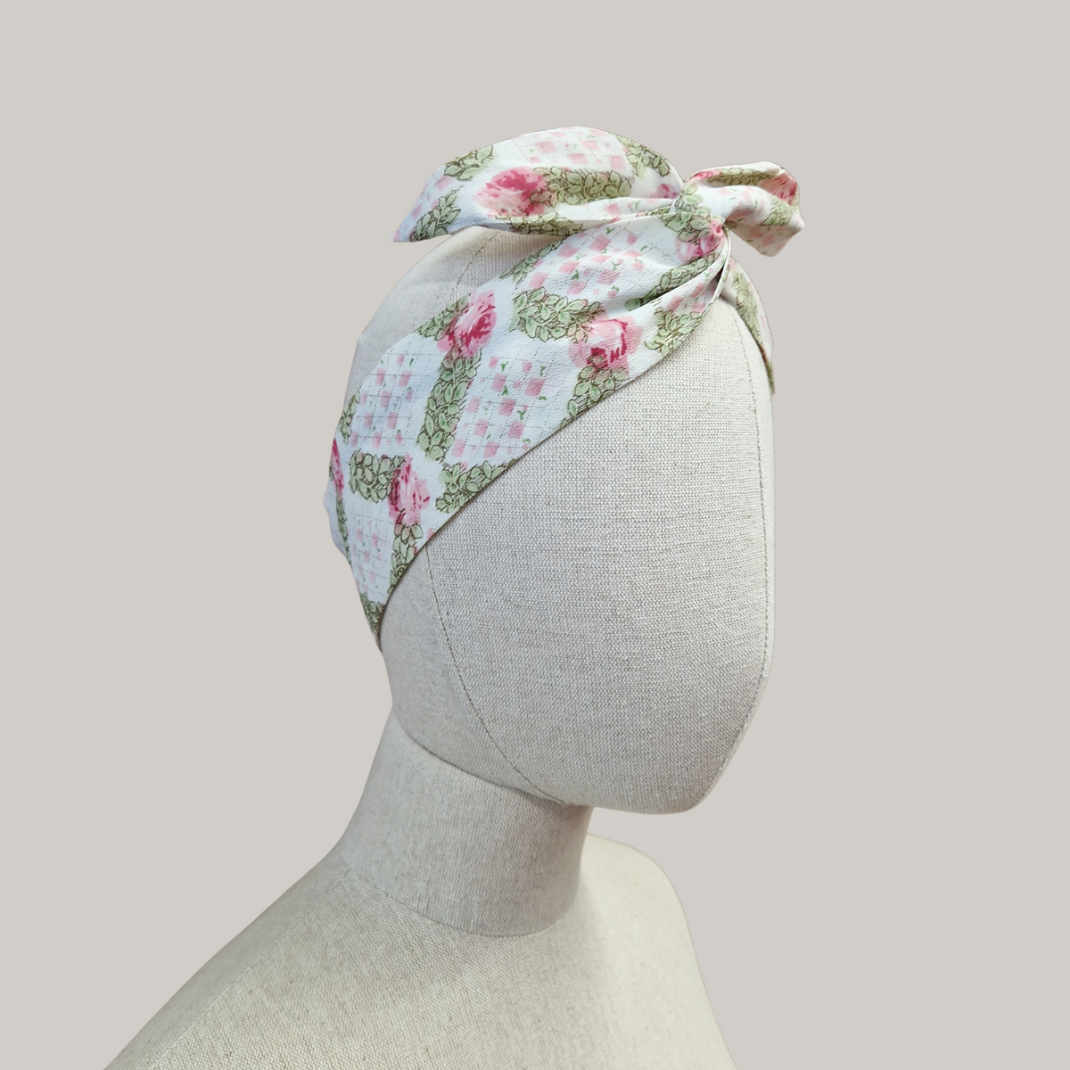 Wired Headband in Rose Kiss Print