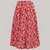 Isabelle Skirt in Pansy Print