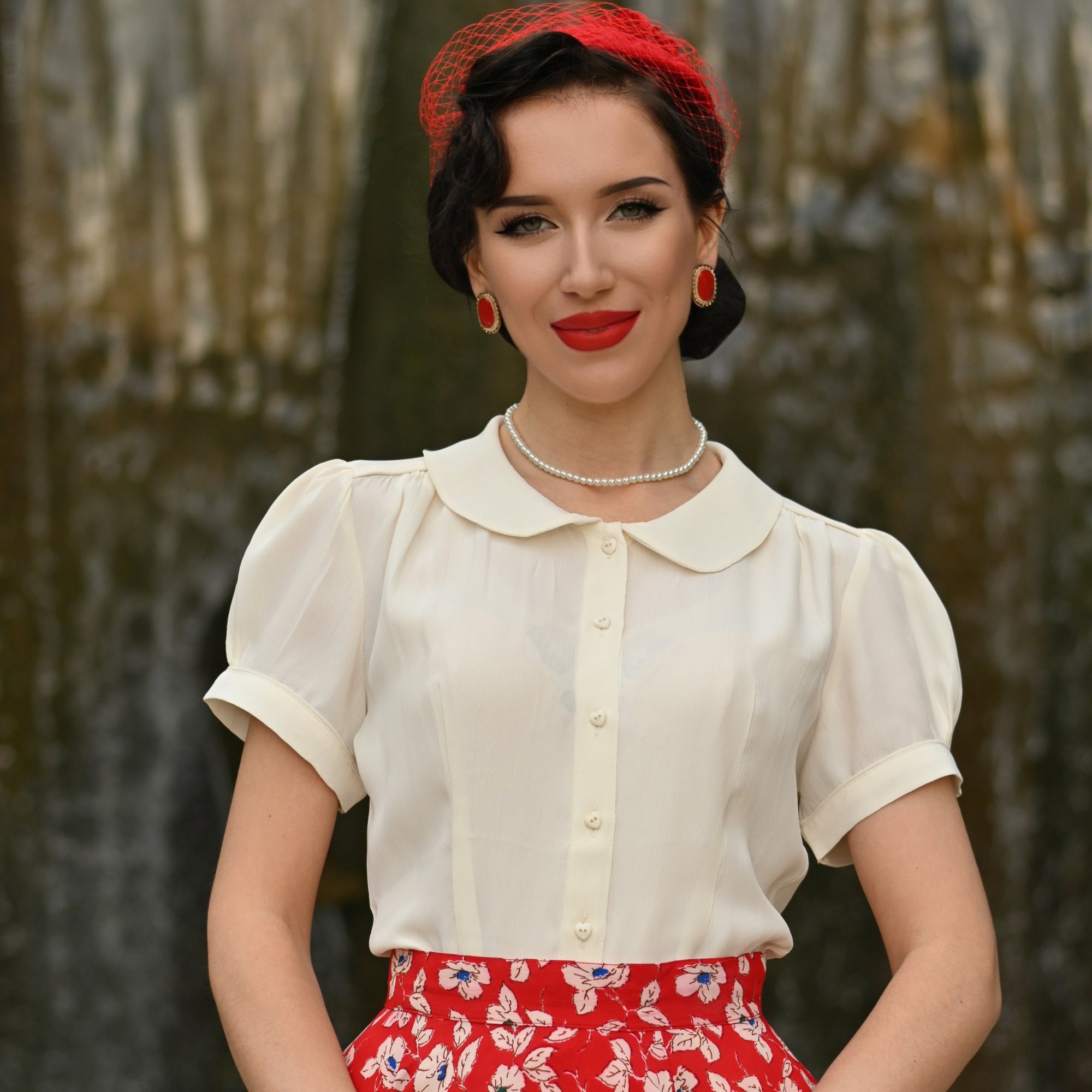 Jive Blouse in Cream