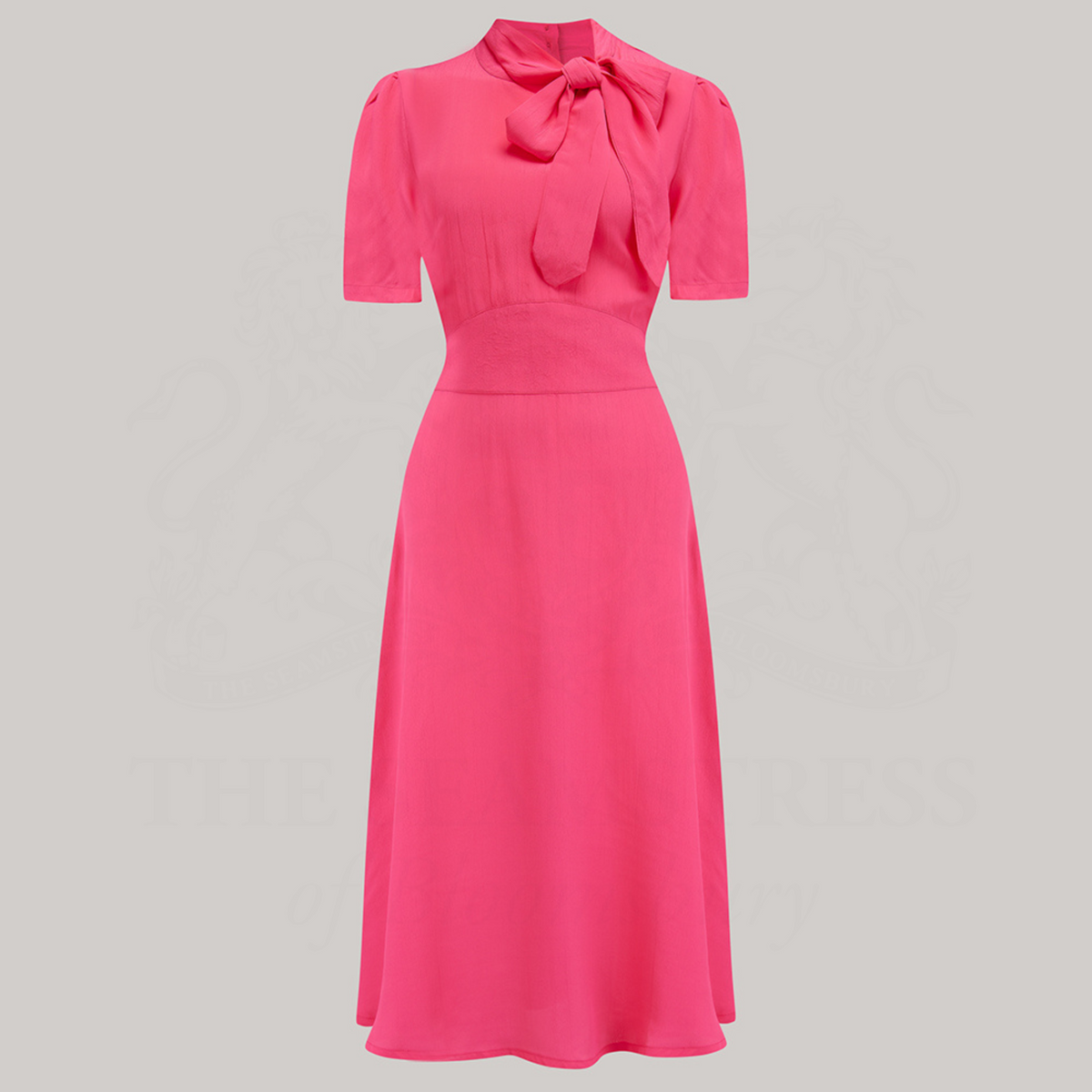 Kathy Dress in Raspberry