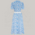 Lisa Shirtwaister Dress in Palace Pansy