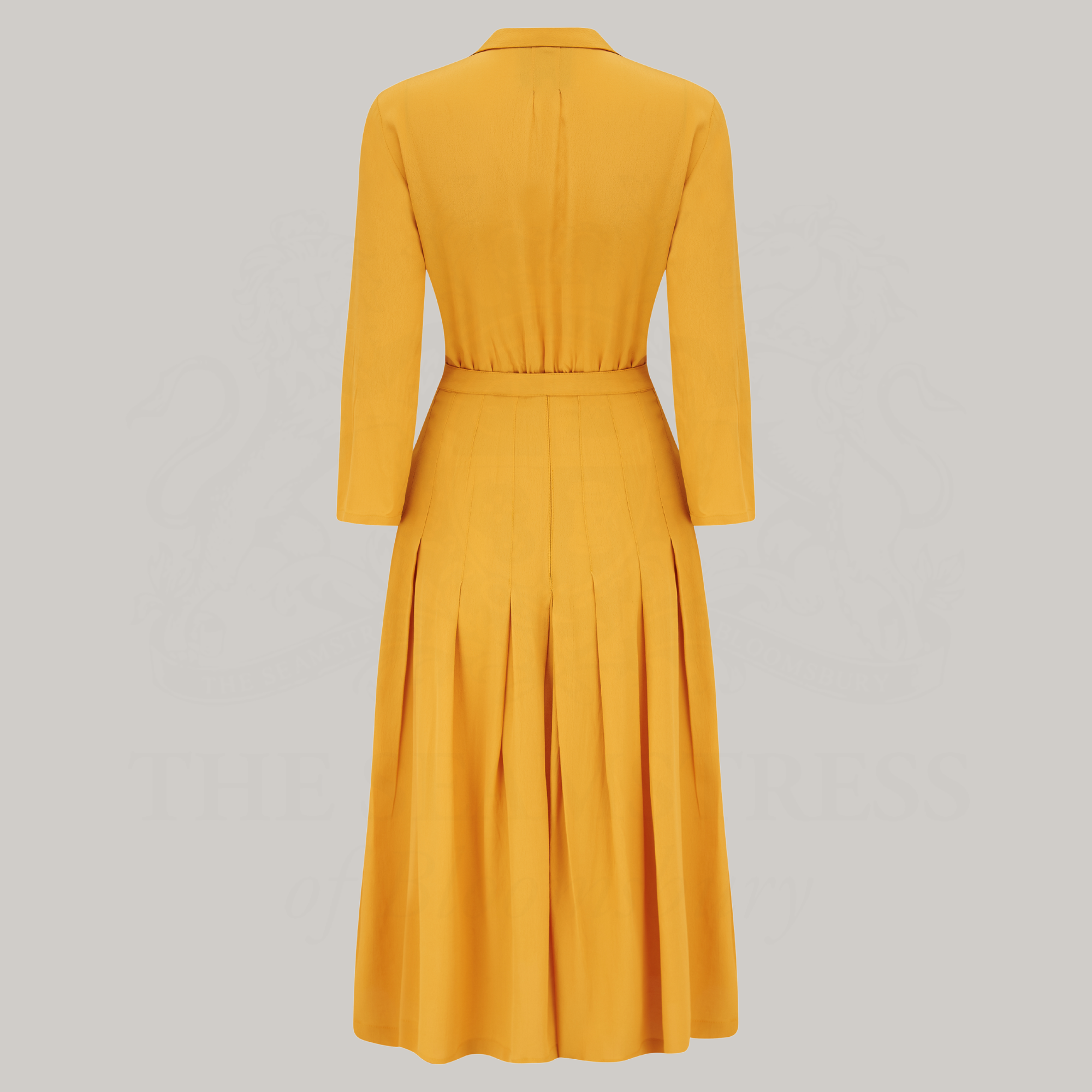 Lucille Shirtwaister Dress in Mustard